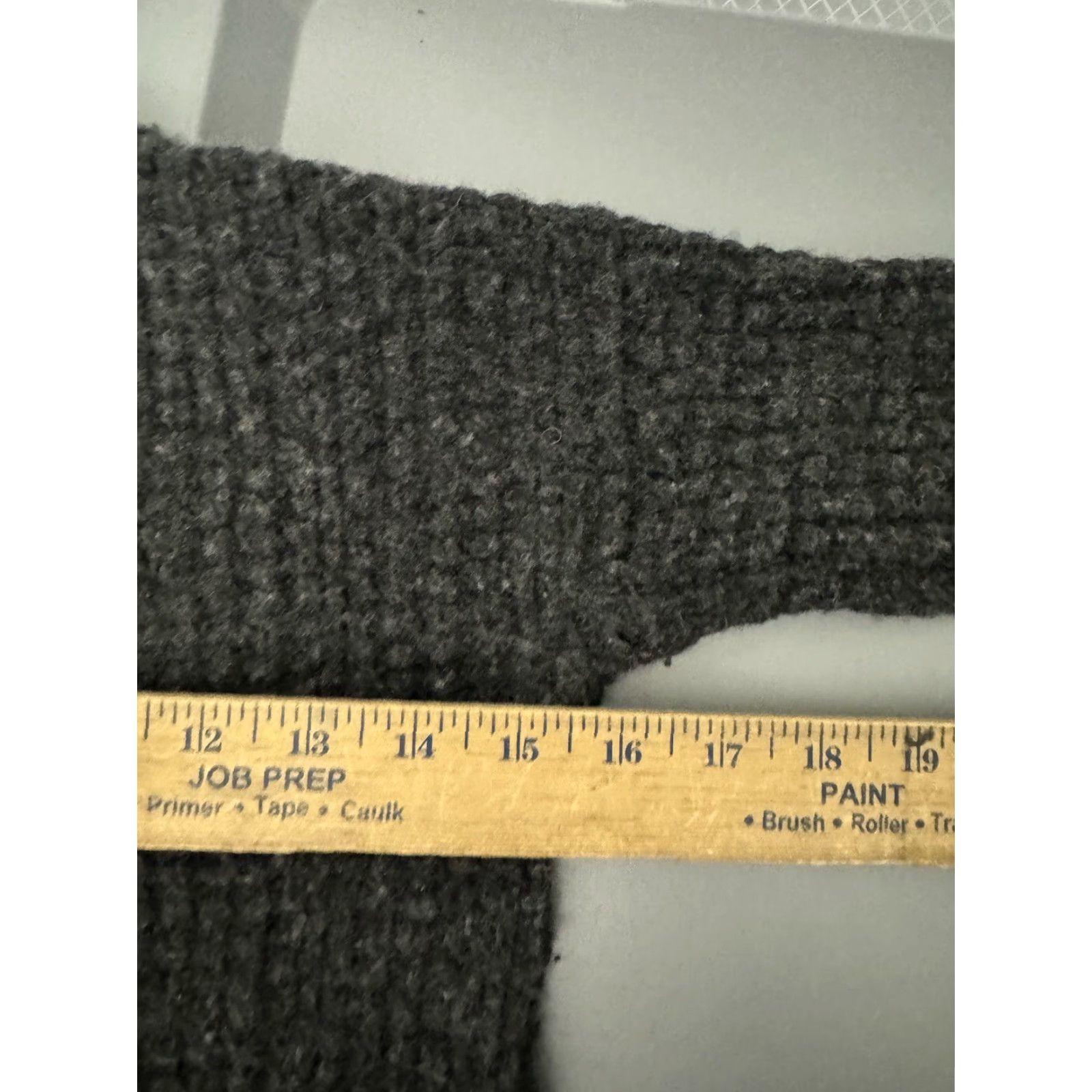 Madewell Madewell Wintermix Cable Knit Plaid Ombre Sweater Cotton Wool Blend Pullover 2XS Size XXS / US 00 / IT 34 - 6 Thumbnail