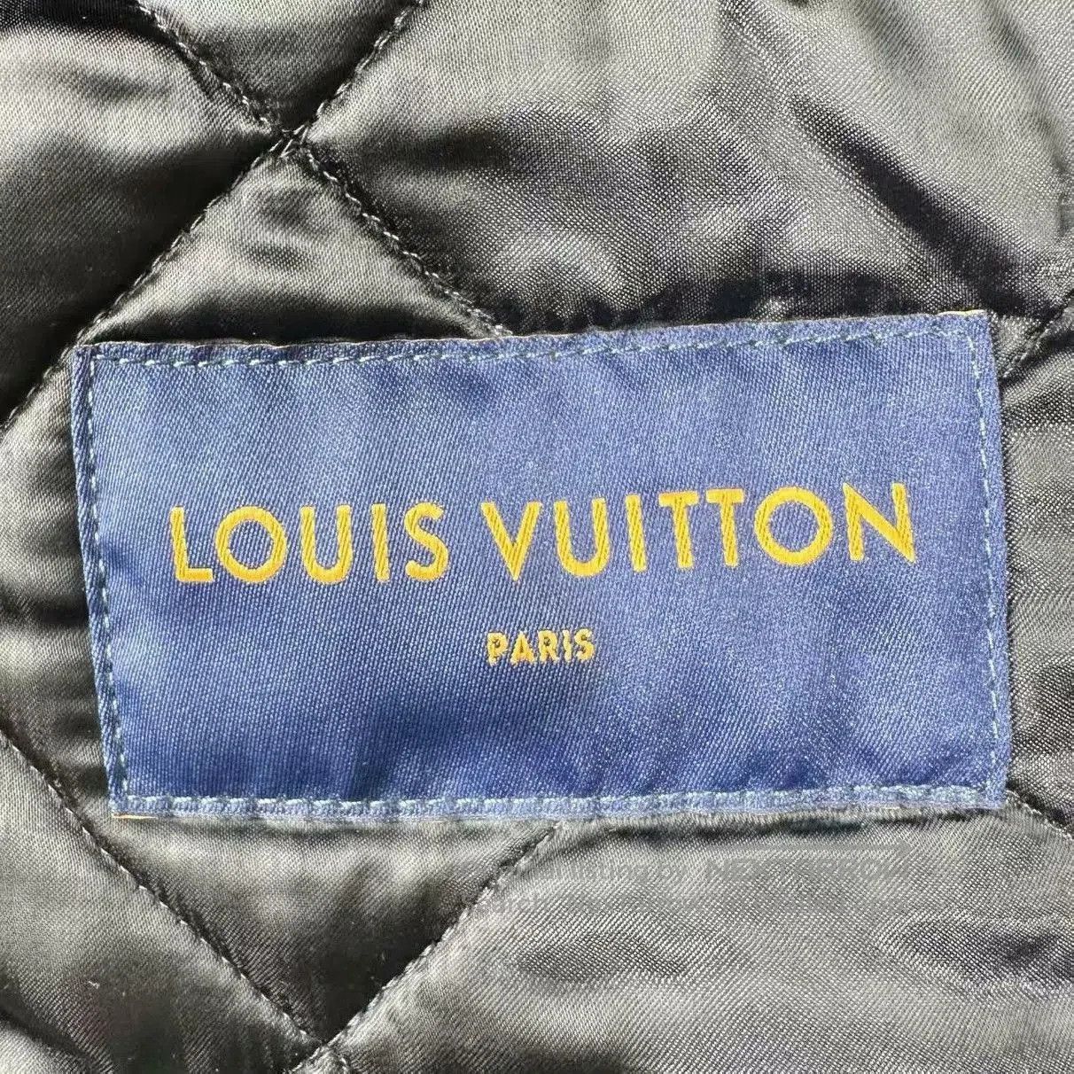 Louis Vuitton black and white tie-dye denim jacket. Size US XXL / EU 58 / 5 - 4 Thumbnail