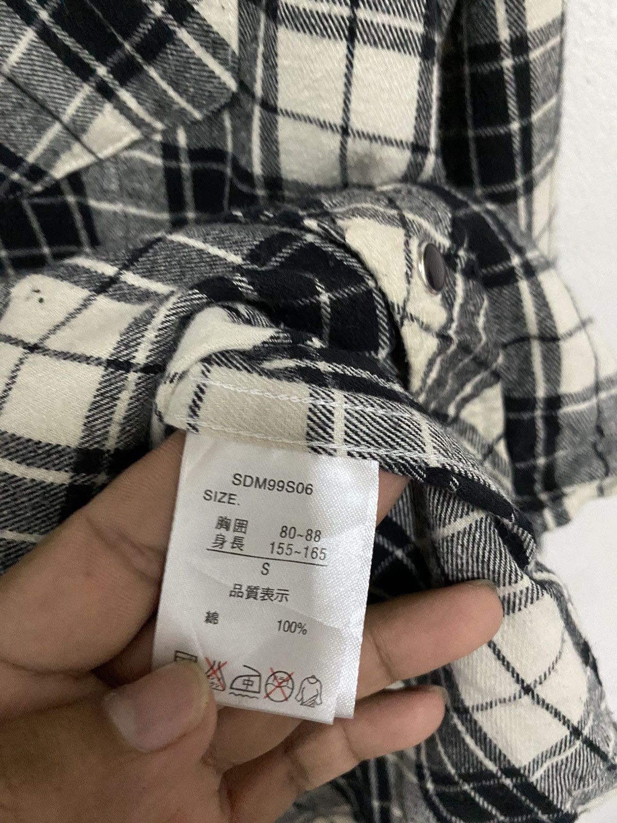 Japanese Brand × semanticdesign Japanese Brand Semantic Design Multipocket Flannel Shirt Size US S / EU 44-46 / 1 - 5 Thumbnail
