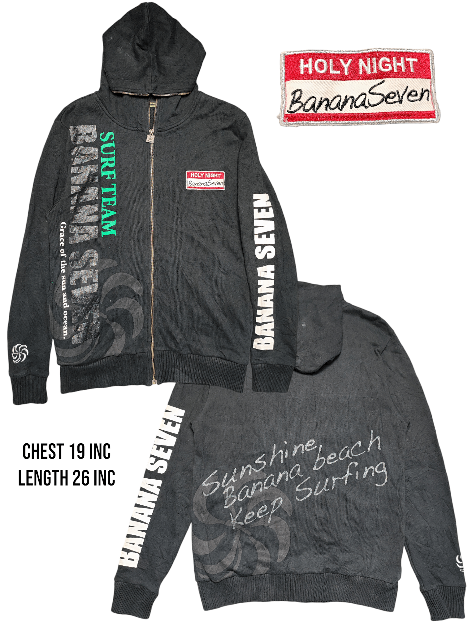 Le Grande Bleu (L.G.B.) Banana Seven Hoodies lgb style Surf Team Size US S / EU 44-46 / 1 - 1 Thumbnail