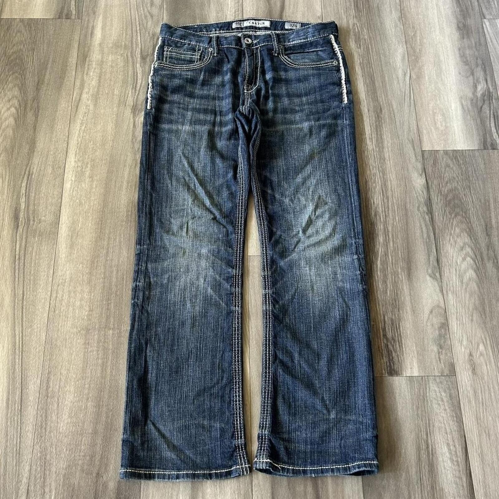 BKE Vintage Y2k Bootcut Baggy Denim Jeans Embroidered BKE 32/30 Size US 32 / EU 48 - 2 Thumbnail