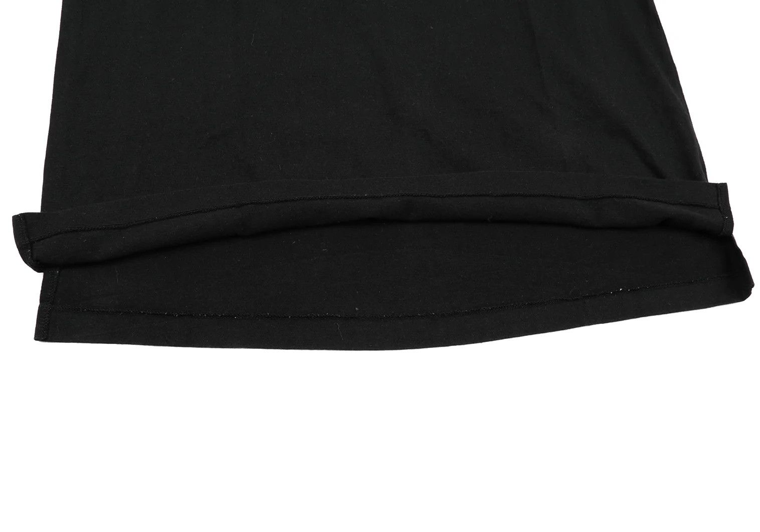 Yohji Yamamoto Yohji Yamamoto Cotton Long Sleeve T-Shirt Black M Size US M / EU 48-50 / 2 - 10 Thumbnail
