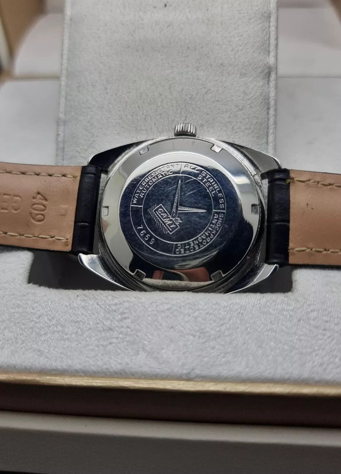 Vintage Camy - Vintage Camy Geneve Club Star Super Automatic Watch Size 38 - 6 Thumbnail