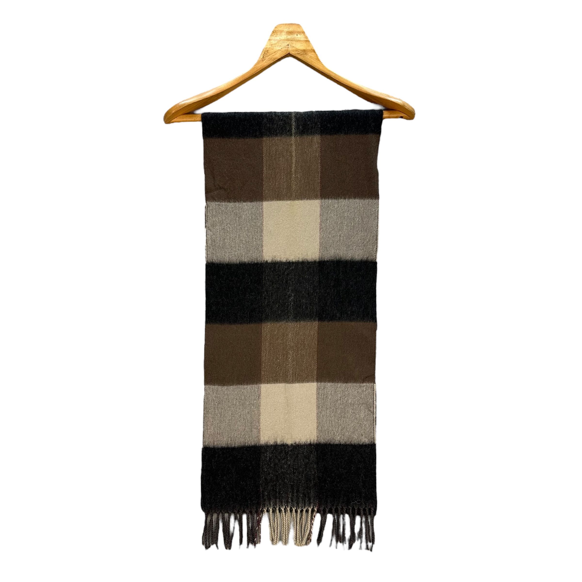Nina Ricci NINA RICCI Checked Muffler Neckwear Scarves #A62-1485 Size ONE SIZE - 2 Thumbnail
