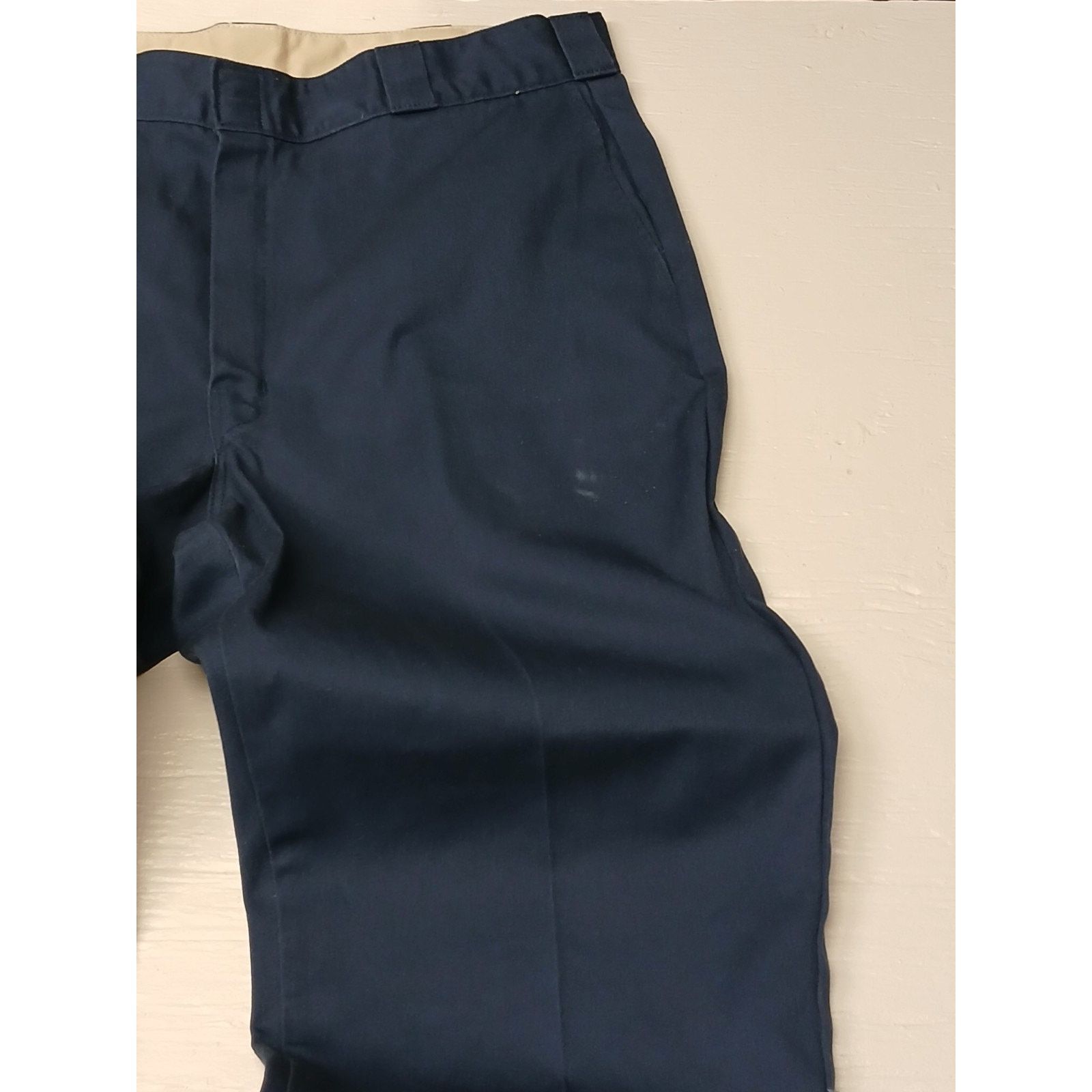 Dickies Dickies 40x32 Navy Blue Dress Casual Khaki Jeans/Pants Size US 40 / EU 56 - 2 Thumbnail
