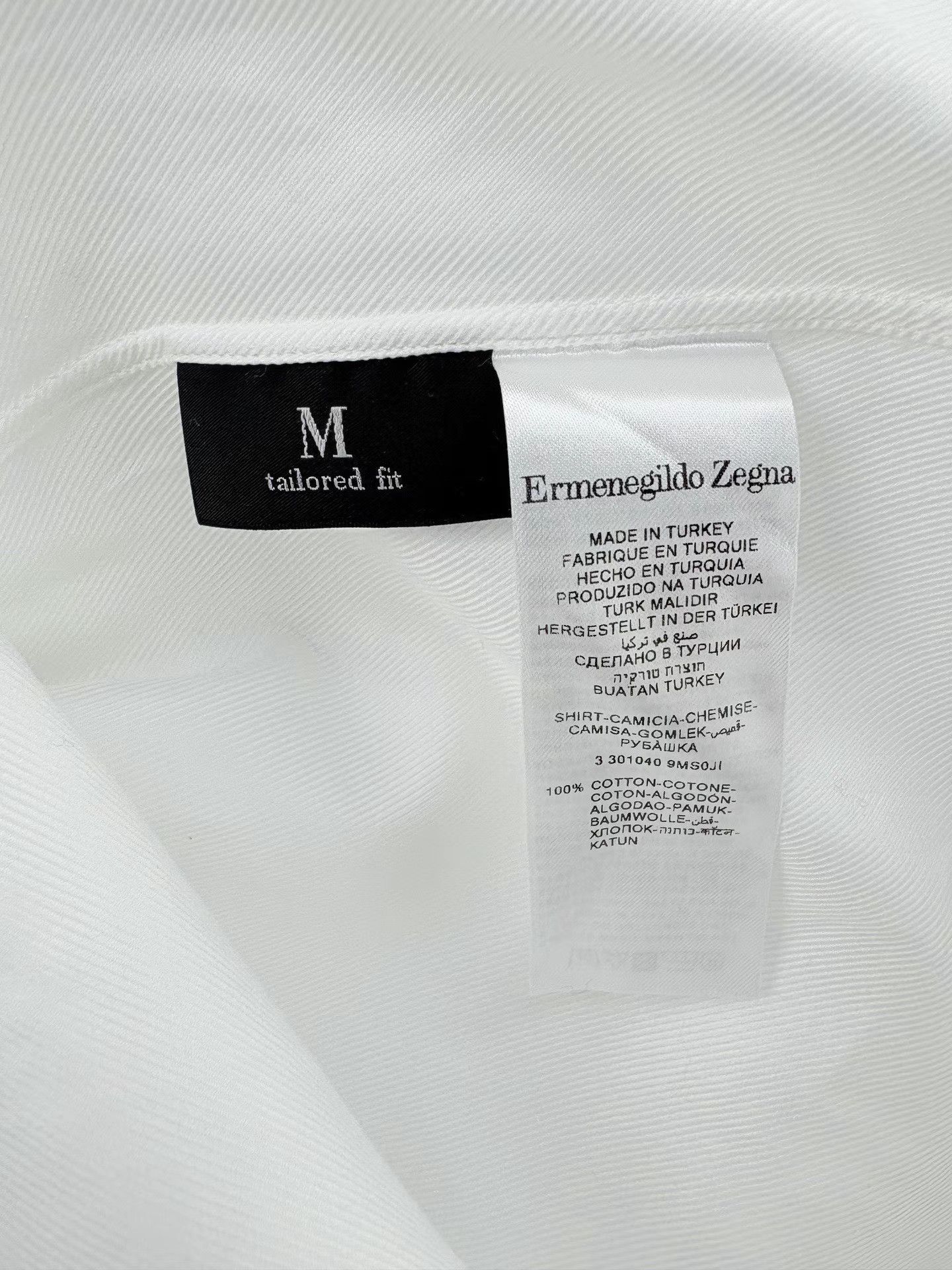 Ermenegildo Zegna ERMENEGILDO ZEGNA Long Sleeve Shirt Size US XS / EU 42 / 0 - 4 Thumbnail