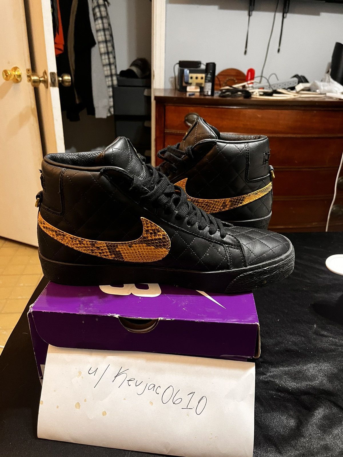 Nike × Supreme Supreme x Nike Blazer Size US 10.5 / EU 43-44 - 4 Thumbnail