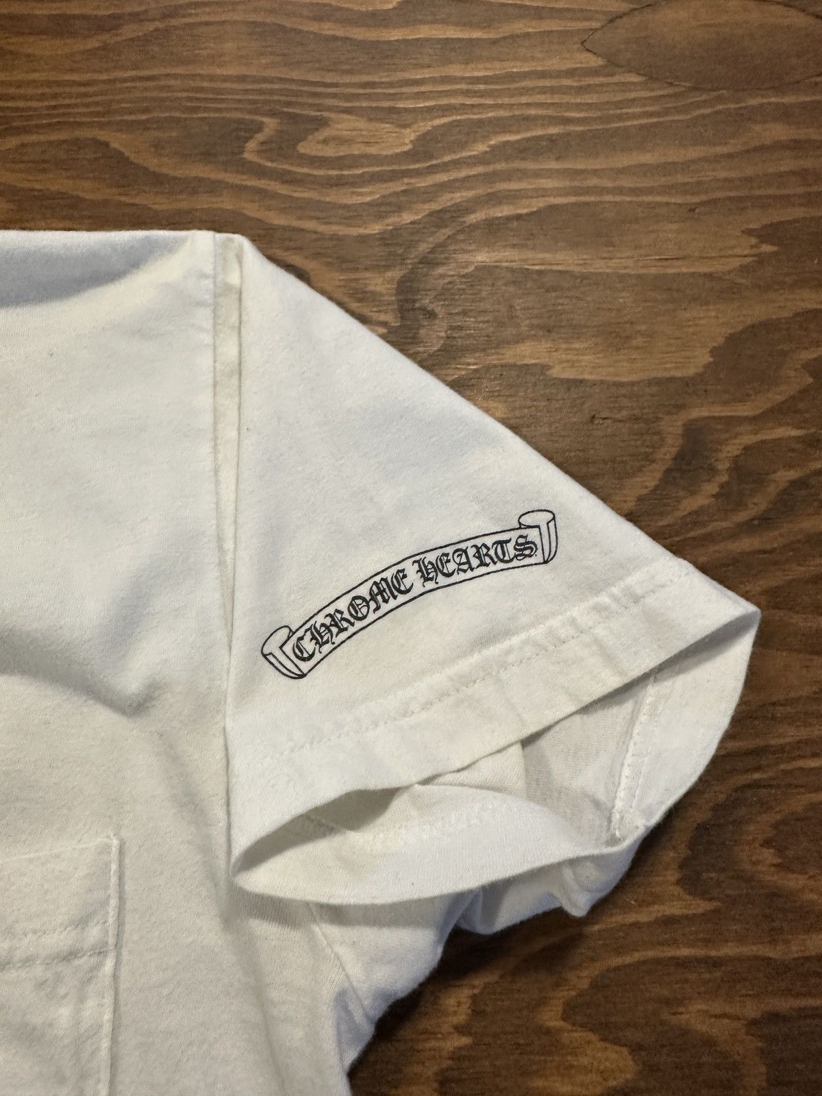 Chrome Hearts Chrome Hearts Horseshoe Pocket Tee Size US S / EU 44-46 / 1 - 3 Thumbnail