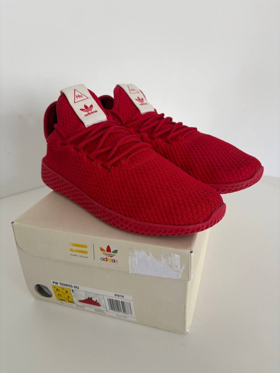 Adidas × Pharrell Adidas Pharrell Tennis HU Solid Scarlet Size US 8.5 / EU 41-42 - 1 Thumbnail