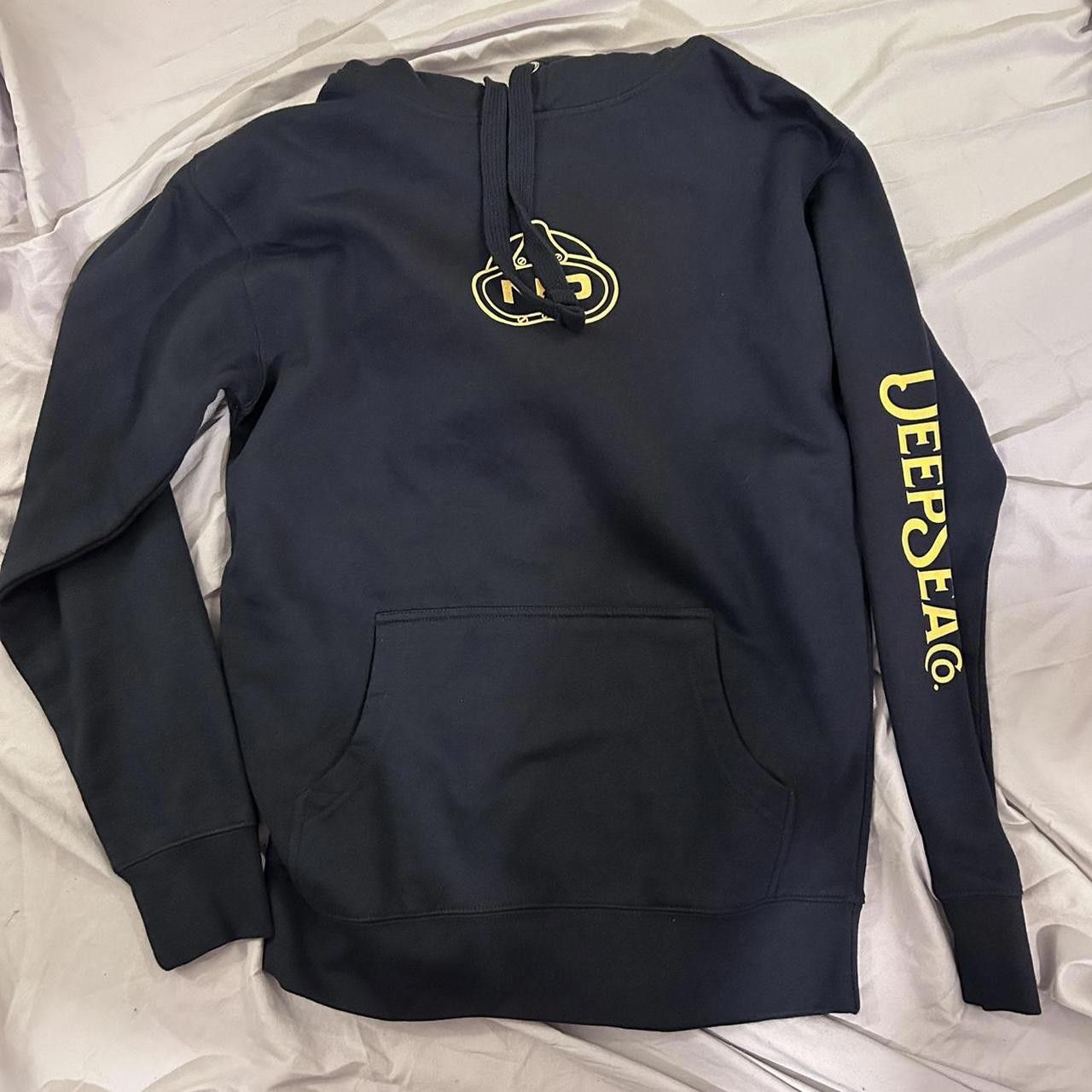 Designer Men's Navy and Yellow Hoody Size US M / EU 48-50 / 2 - 1 Thumbnail
