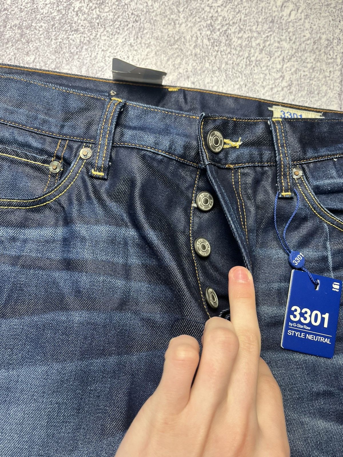 G-Star New G-Star Raw Denim Vintage Jeans Japanese Y2K size 32×34 Size US 32 / EU 48 - 8 Thumbnail