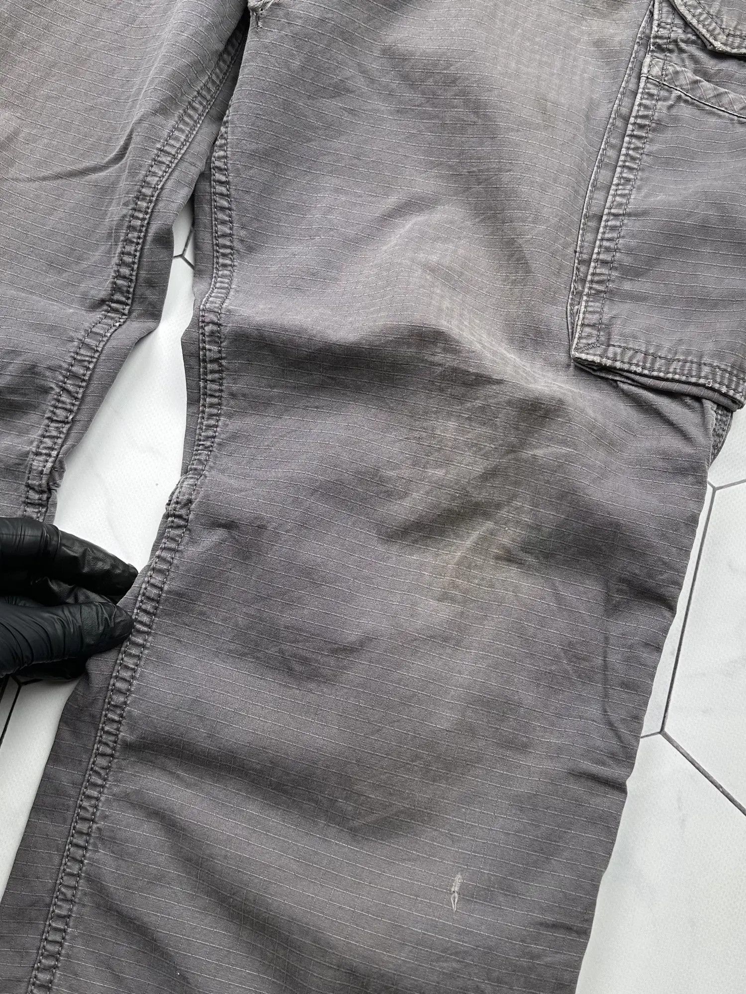 Carhartt Carhartt Thrashed Vintage Cargo Pants (B254) Size US 38 / EU 54 - 6 Thumbnail
