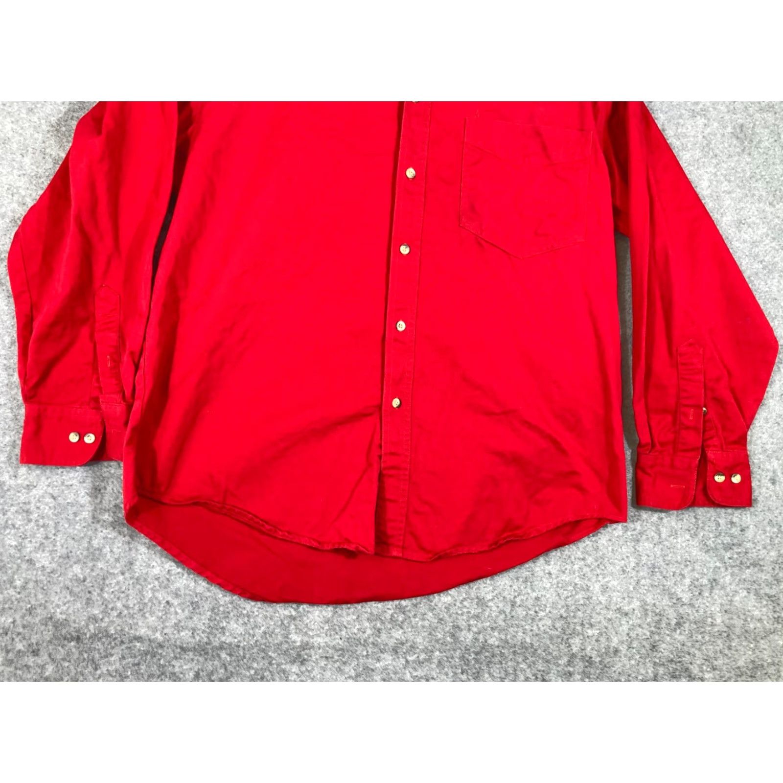 Logo 7 Graphic Sports HEB Grocery Uniform Chef Works Shirt Button Down Mens L Red Logo Size US L / EU 52-54 / 3 - 4 Thumbnail