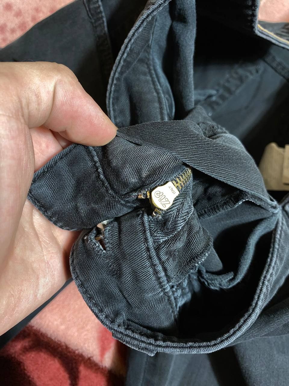 Armani × Vintage Vintage Armani Pocket Logo Baggy Jeans Y2K 32 Size US 30 / EU 46 - 11 Thumbnail