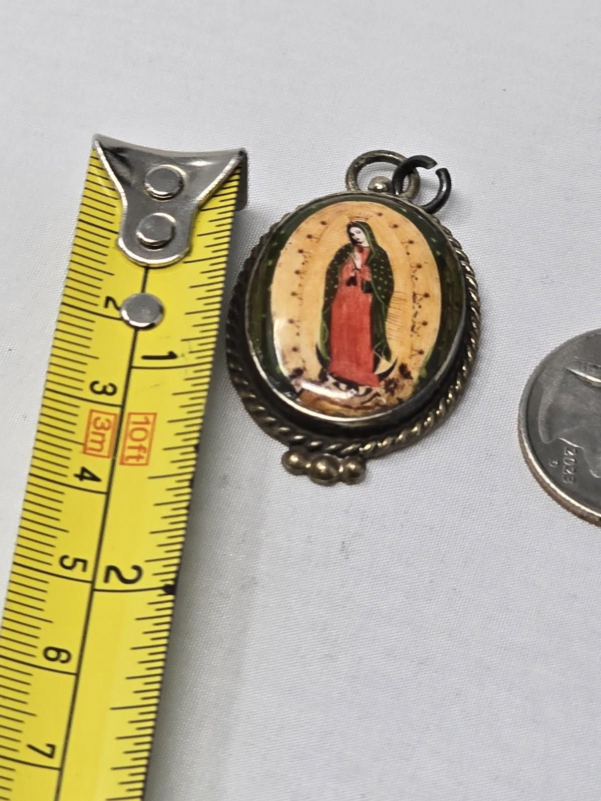 Other Jacqueline Smiley 950 Silver JSVR Virgin MaryPendant Size ONE SIZE - 3 Thumbnail