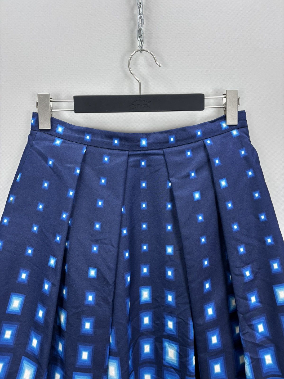 Prada Womens skirt Prada Size 44 Color Blue Size 30" / US 8 / IT 44 - 3 Thumbnail