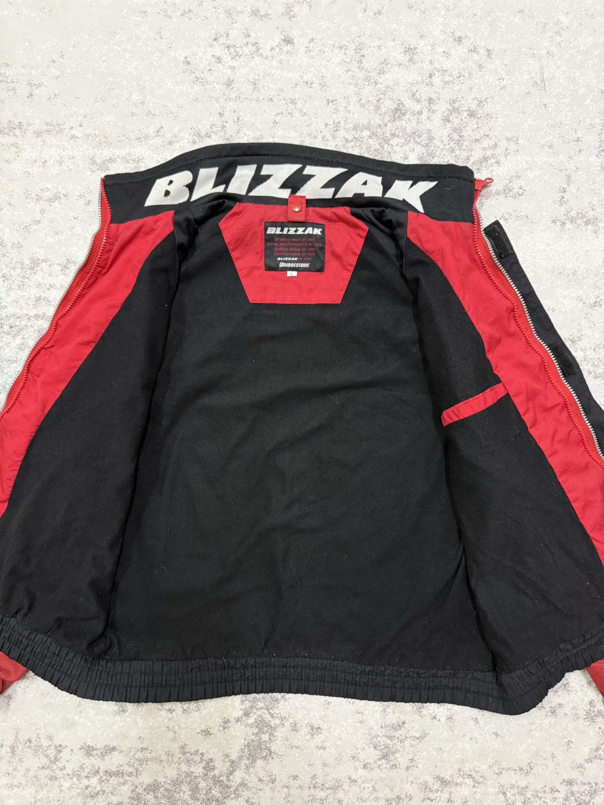 Sports Specialties VINTAGE BLIZZAK REVOLUTION BRIGESTONE MOTORSPORTS JACKET Size US M / EU 48-50 / 2 - 6 Thumbnail