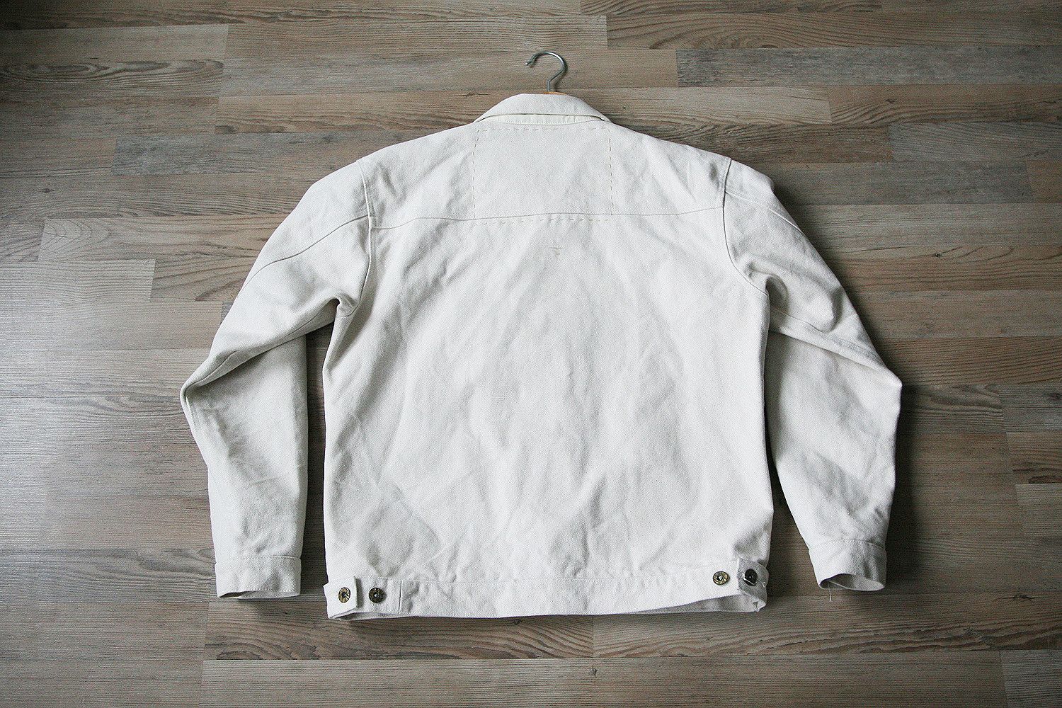 Handmade Galaxy Studios Raw Denim Type 1 I Jacket off white Size US M / EU 48-50 / 2 - 6 Thumbnail