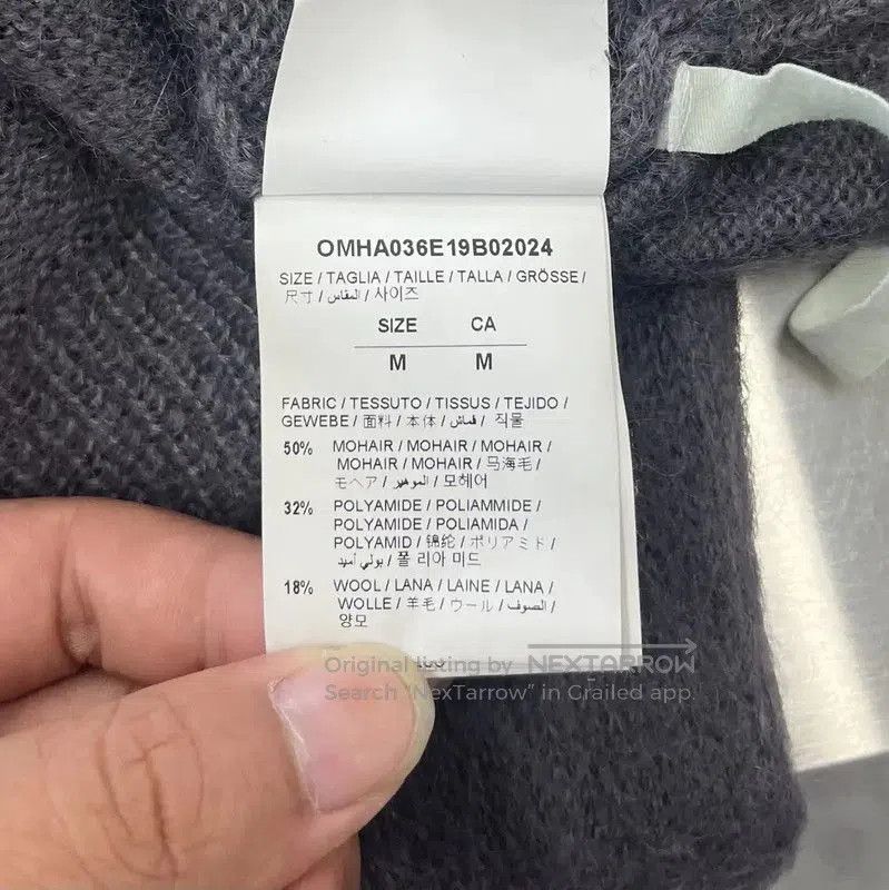 Off-White Off-White Gray Women's Pullover Sweater . Size M / US 6-8 / IT 42-44 - 4 Thumbnail