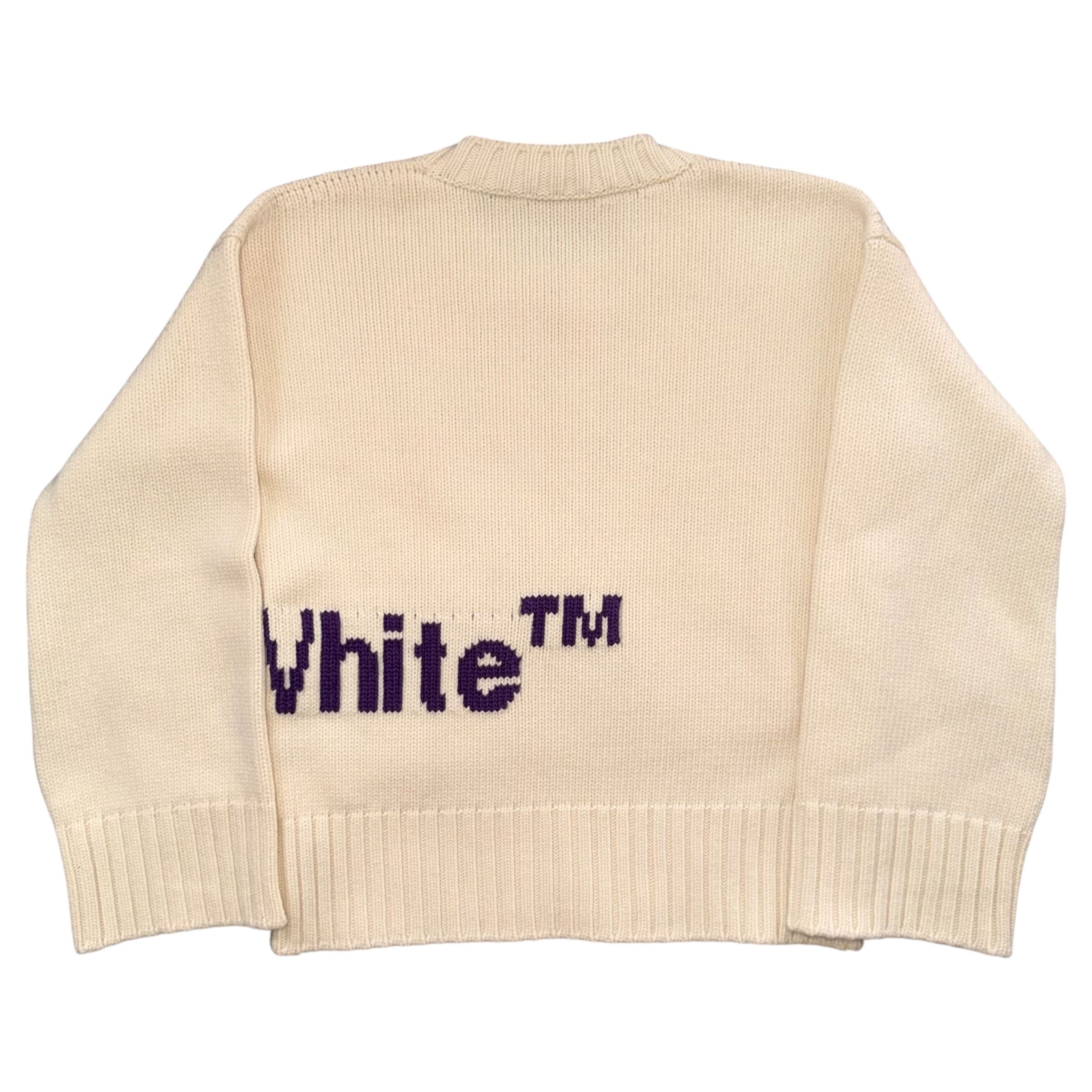 Off-White OFF-WHITE WOOL SWEATER Size S / US 4 / IT 40 - 2 Thumbnail