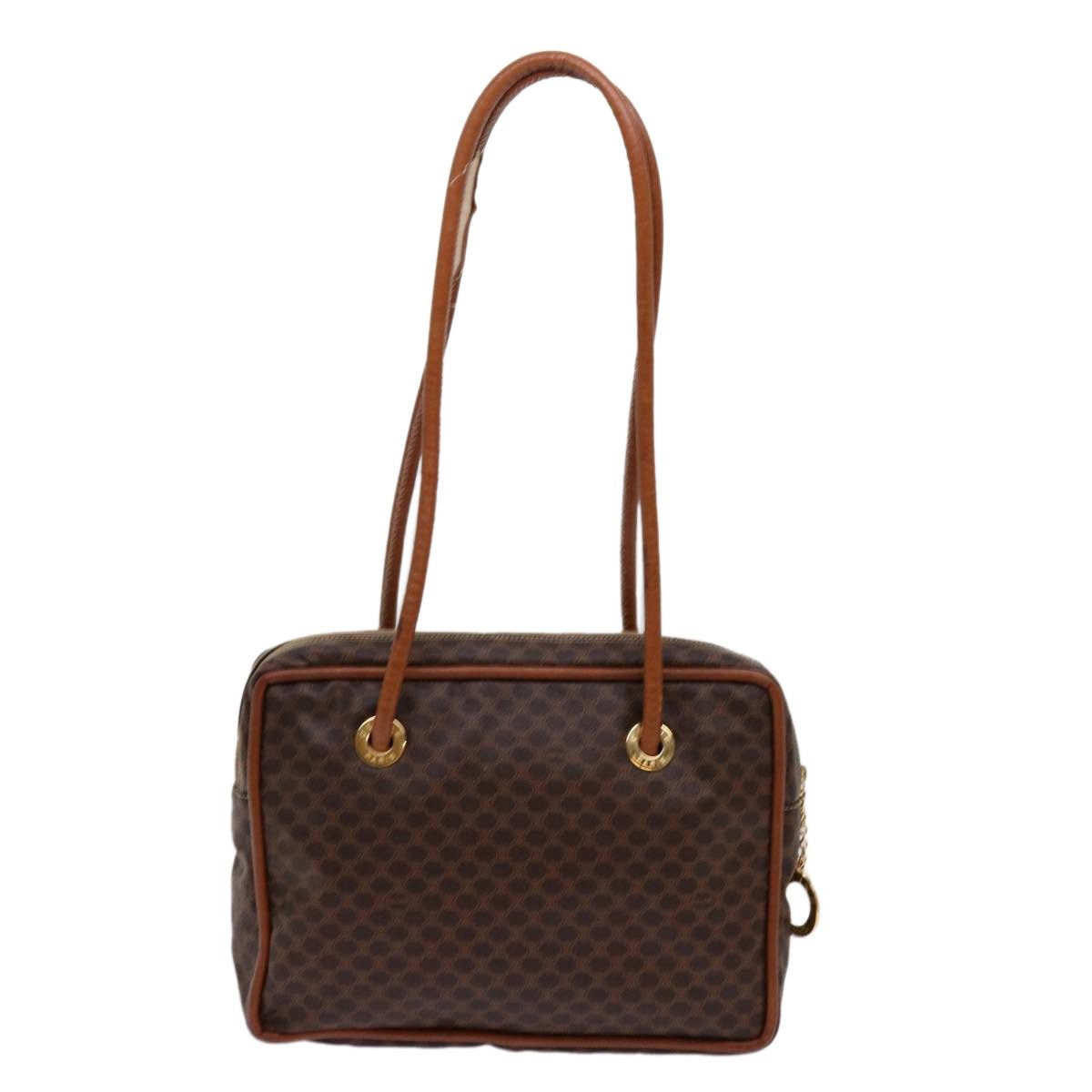 Celine CELINE Macadam Canvas Shoulder Bag Pvc Brown Size ONE SIZE - 2 Thumbnail