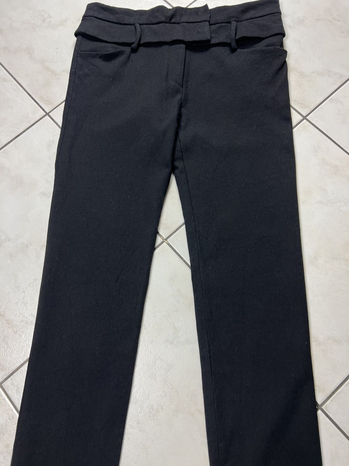 Isabel Marant Isabel Marant cotton wool belted causal pants avant garde Size 27" / US 4 / IT 40 - 4 Thumbnail