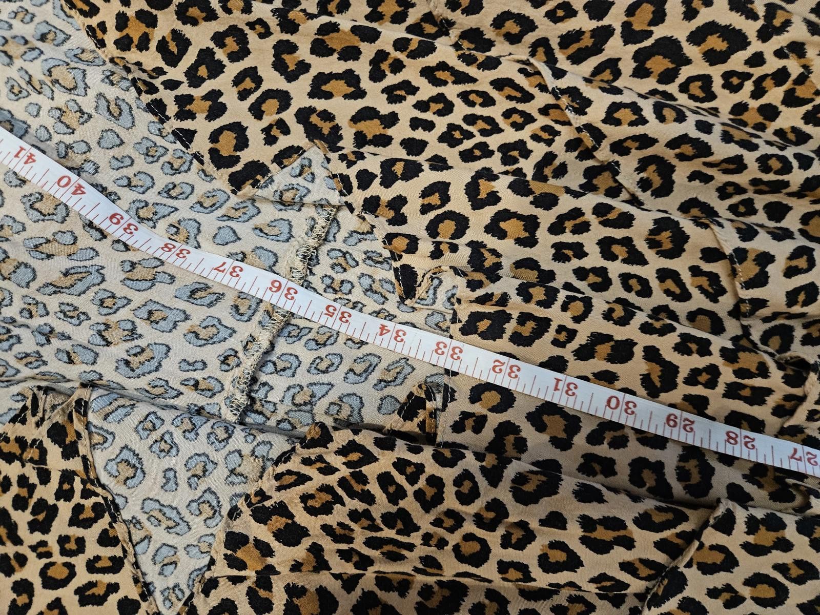 Designer Inthebeginning Los Angelas Leopard Print Hi-Low Dress Size S / US 4 / IT 40 - 4 Thumbnail