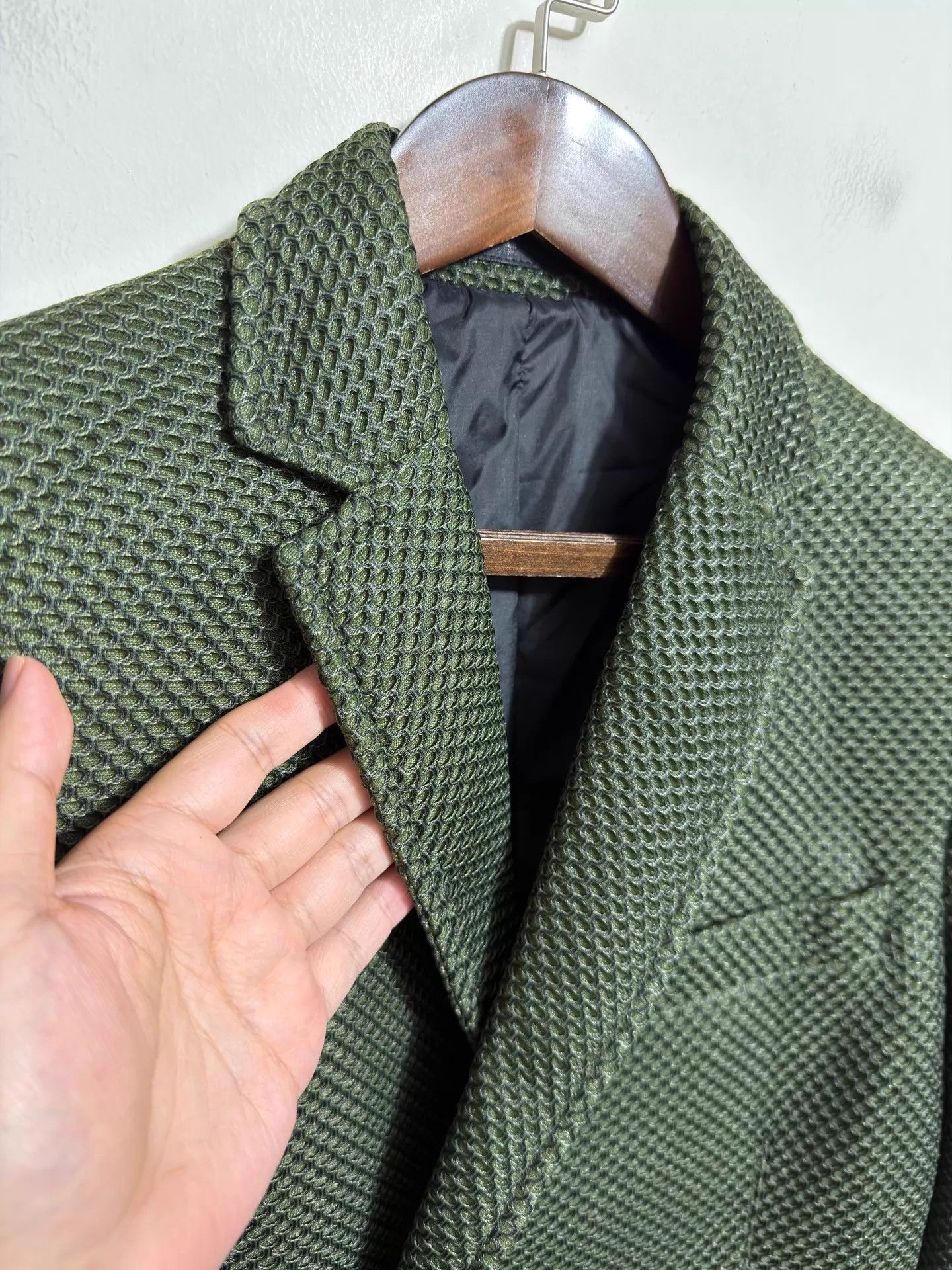 Giorgio Armani Giorgio Armani Slim Fit Suit 48/50 Dark Green Size 50R - 3 Thumbnail