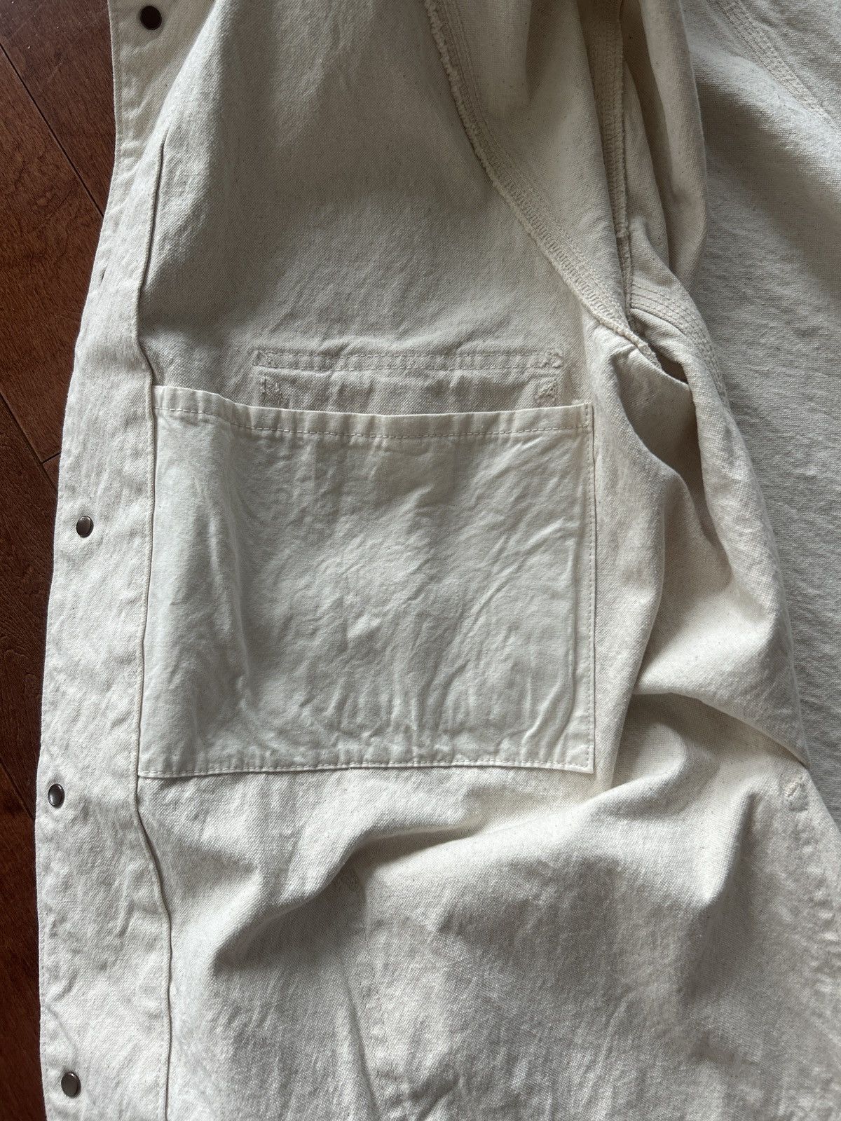 Japanese Brand Seuvas Japan 10oz Canvas Raglan Coverall kapital orSlow Size US XL / EU 56 / 4 - 5 Thumbnail