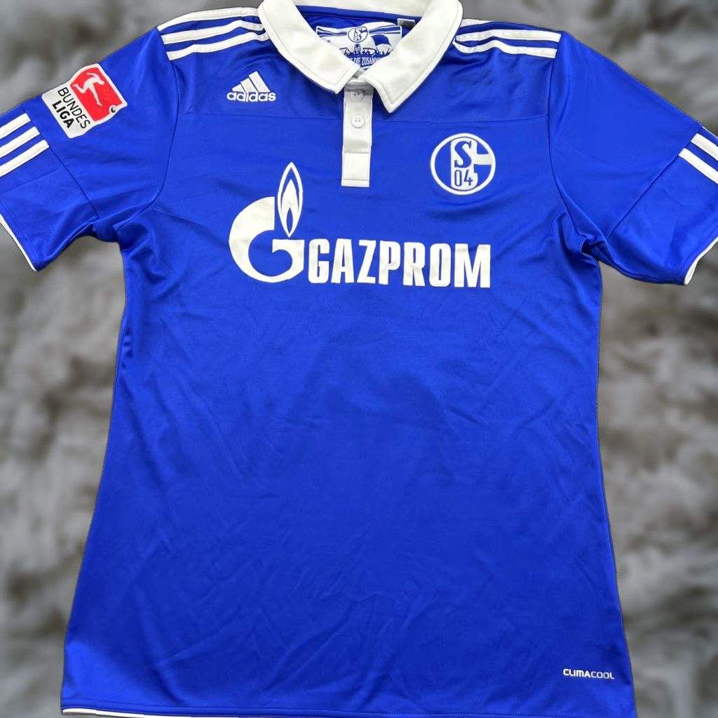 Adidas adidas Schalke 04 2010 2011 2012 Home Football Jersey Mens M Blue Shirt Adult Medium Football Mens adidas Blue Shirt Size US M / EU 48-50 / 2 - 1 Thumbnail