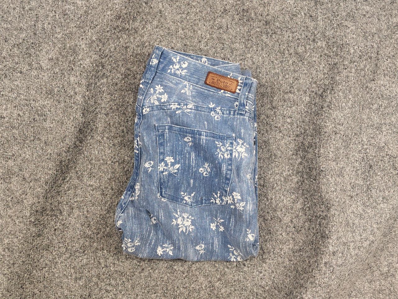 Polo Ralph Lauren Vintage Polo Ralph Lauren Slim Callen Pattern Denim Jeans Size 25" / US 0 / IT 36 - 2 Thumbnail