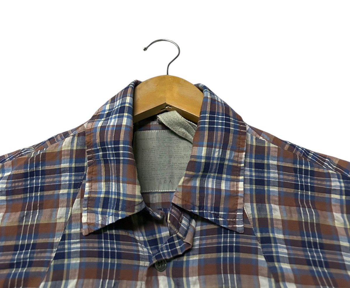 GOA GOA button snap long sleeved plaid double pocket Size US M / EU 48-50 / 2 - 3 Thumbnail