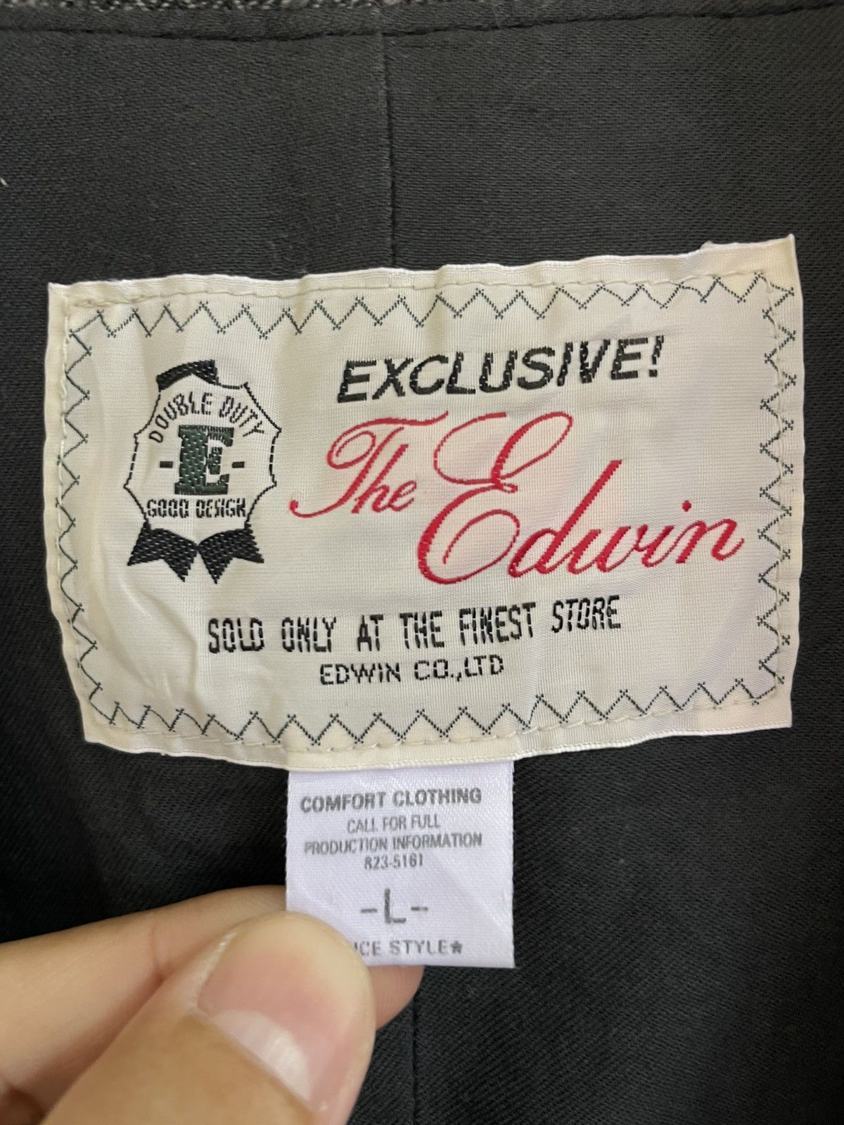 Edwin × Vintage Vintage Exclusive The Edwin Blazer Size US L / EU 52-54 / 3 - 6 Thumbnail