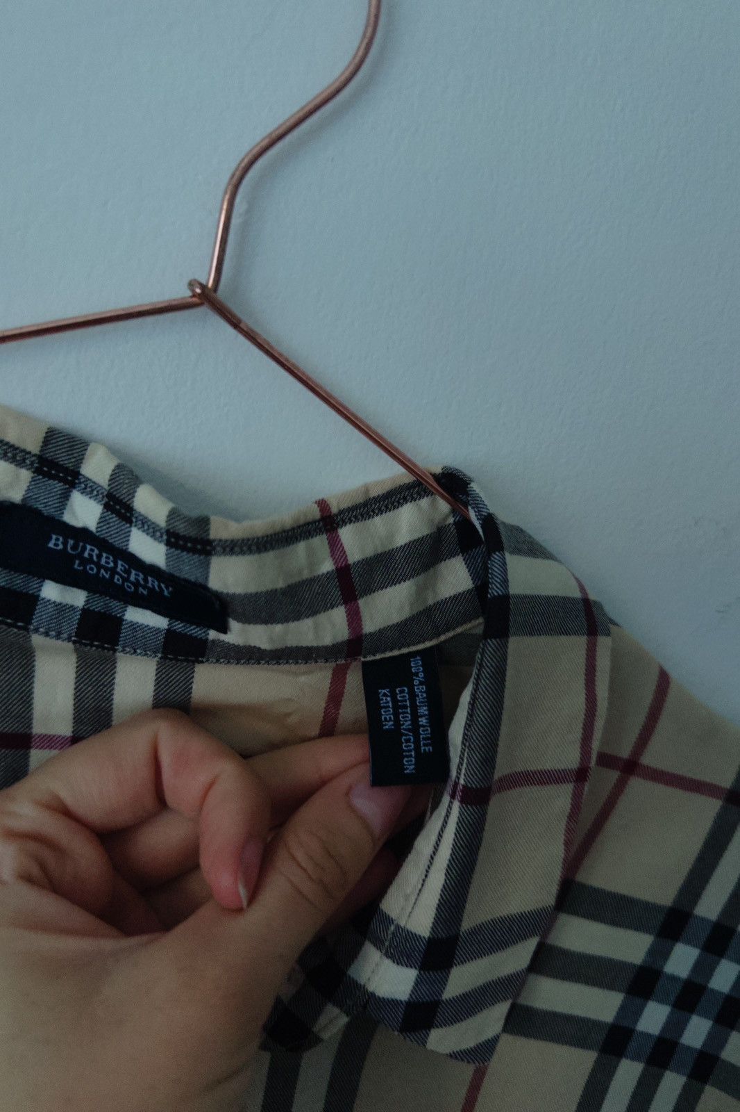 Burberry Burberry Vintage Check Shirt size S Size US S / EU 44-46 / 1 - 5 Thumbnail