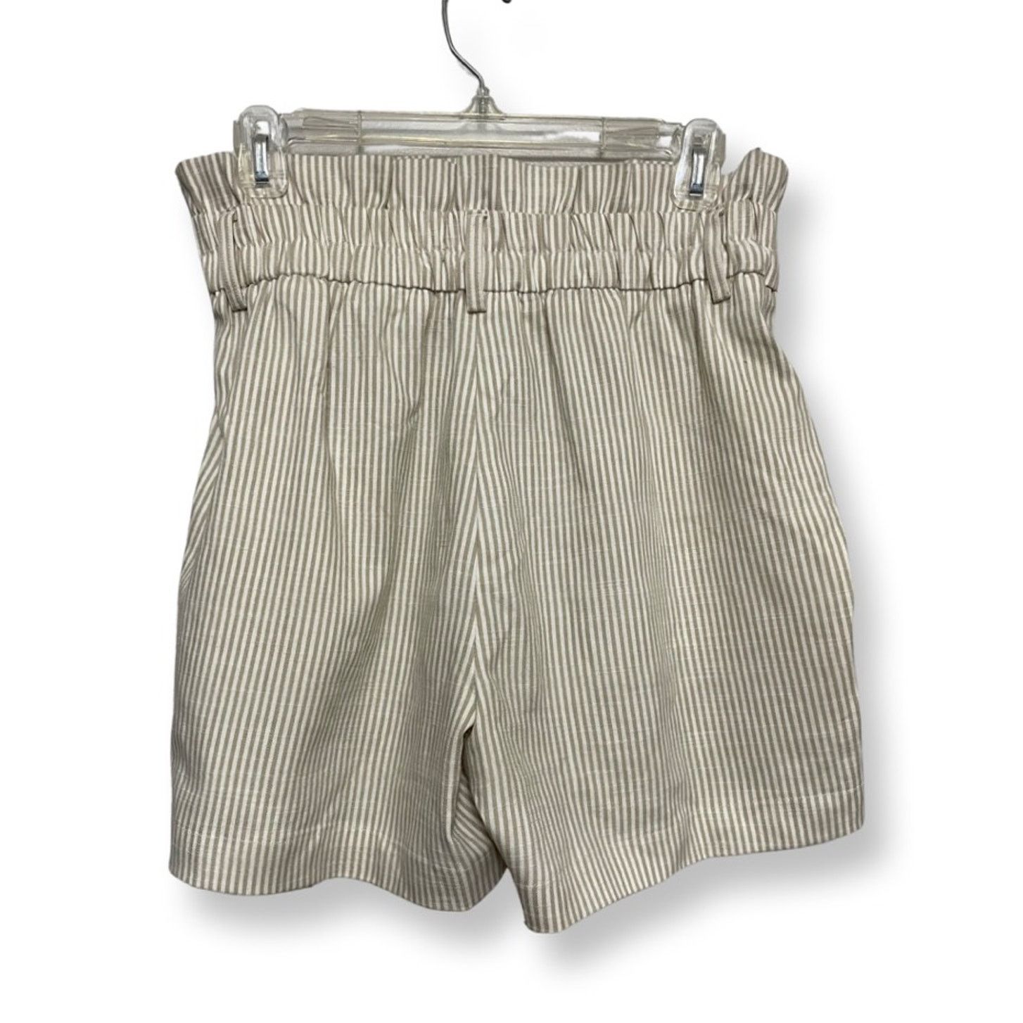 Other Vero Moda Culottes Shorts Paperbag Striped Beige/White M Size 28" / US 6 / IT 42 - 5 Thumbnail