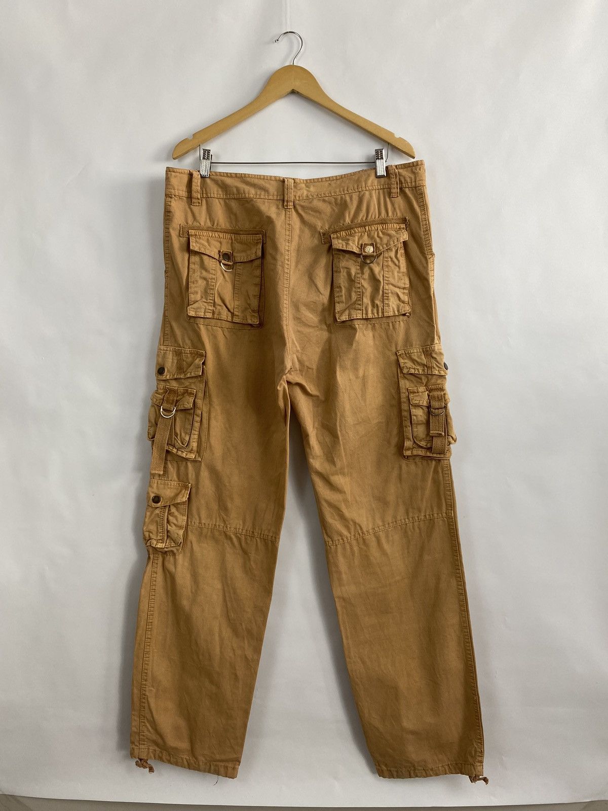 Japanese Brand 🇺🇸 Vintage 90s Cargo Pants Y2K Skate Baggy hype rare retro Size US 36 / EU 52 - 2 Thumbnail