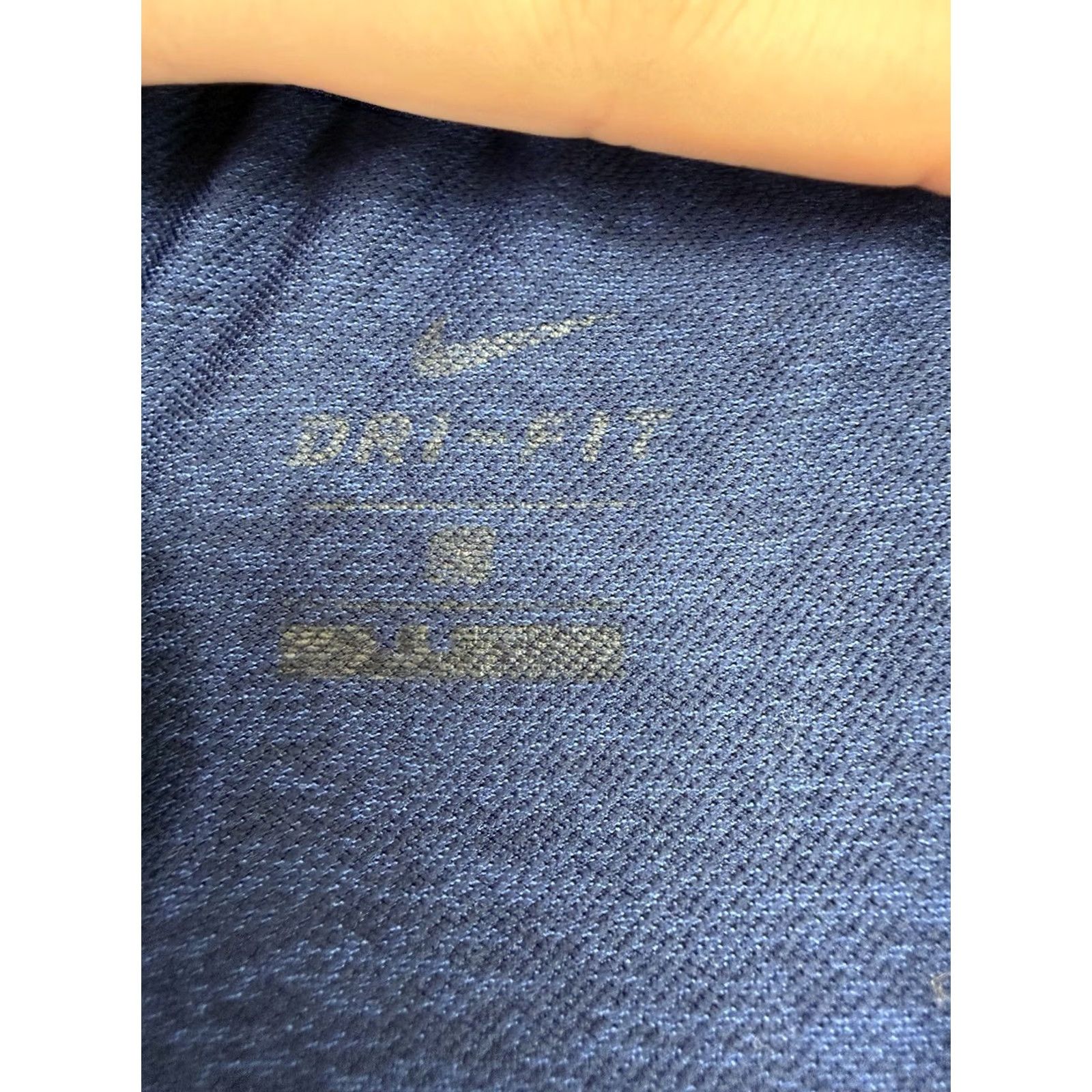 Nike Nike Womens Shorts Size 2X Blue Drawstring Just Do It Logo Polyester Shorts Women Plus Size Activewear Lounge Sweat Shorts Size 40" / US 18 - 4 Thumbnail