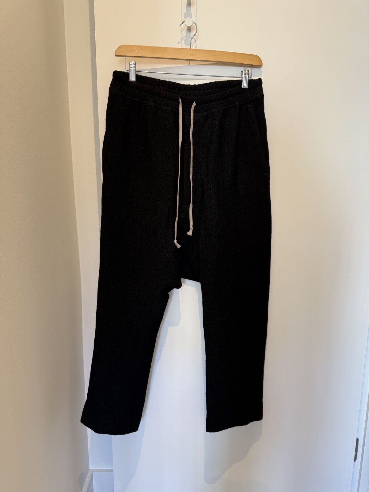 Rick Owens Rick Owens dropped crotch trousers Size US 32 / EU 48 - 1 Thumbnail