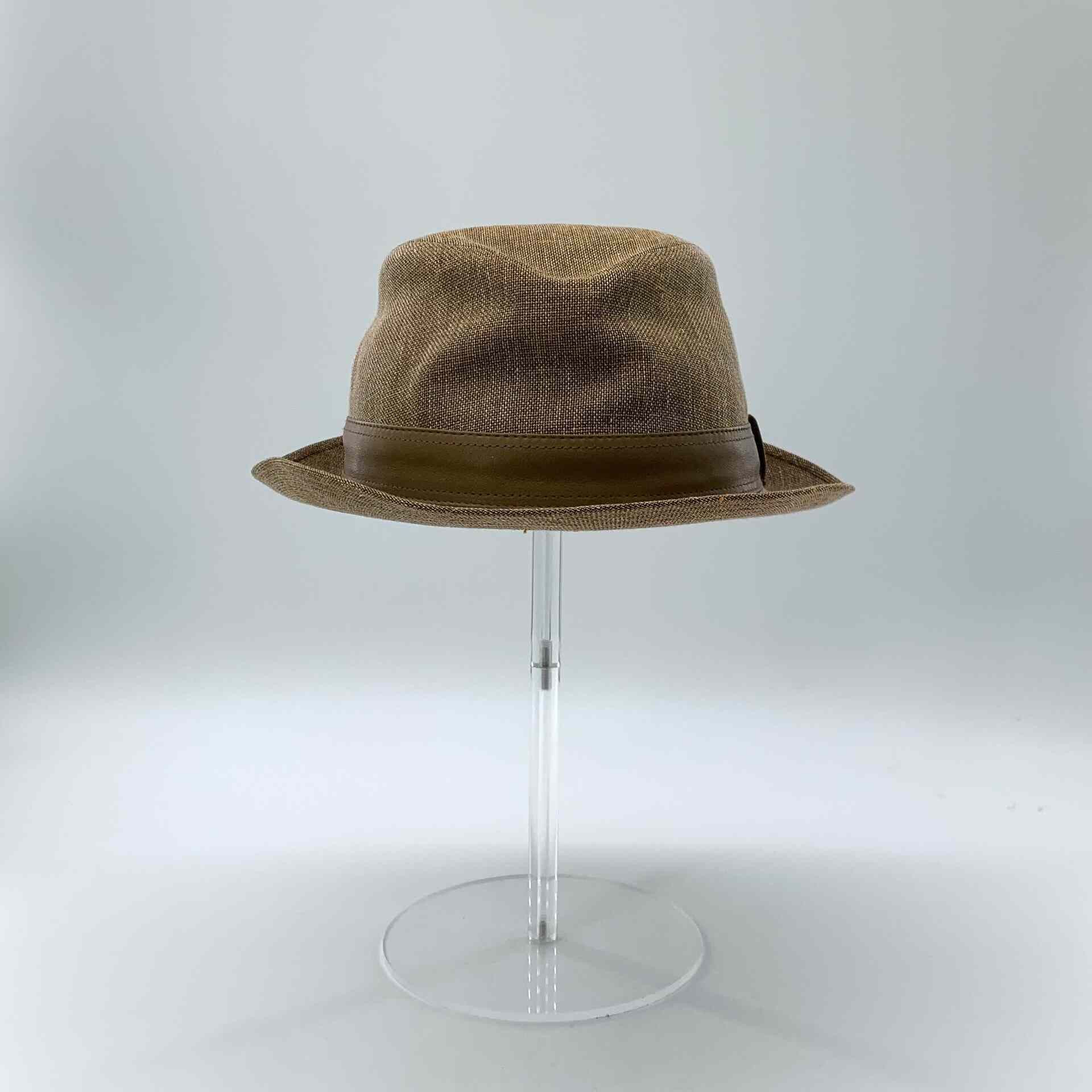 Hermes Hermes Casual Brown Hat 60 Men Size ONE SIZE - 1 Thumbnail