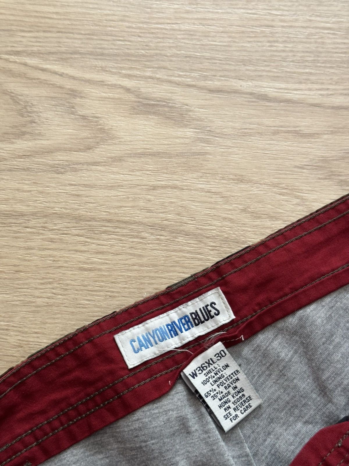 Japanese Brand Vintage Canyon River Blues y2k Camo Baggy Japanese Pants Size US 36 / EU 52 - 6 Thumbnail