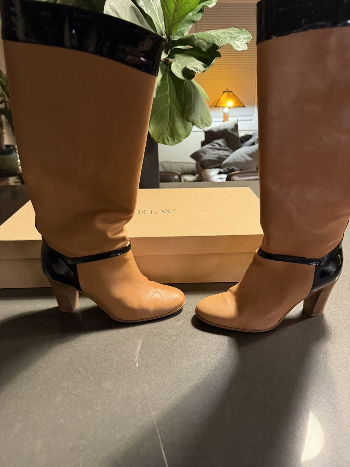 J.Crew J.Crew Long Fabienne high-heel boots Size US 7 / IT 37 - 3 Thumbnail