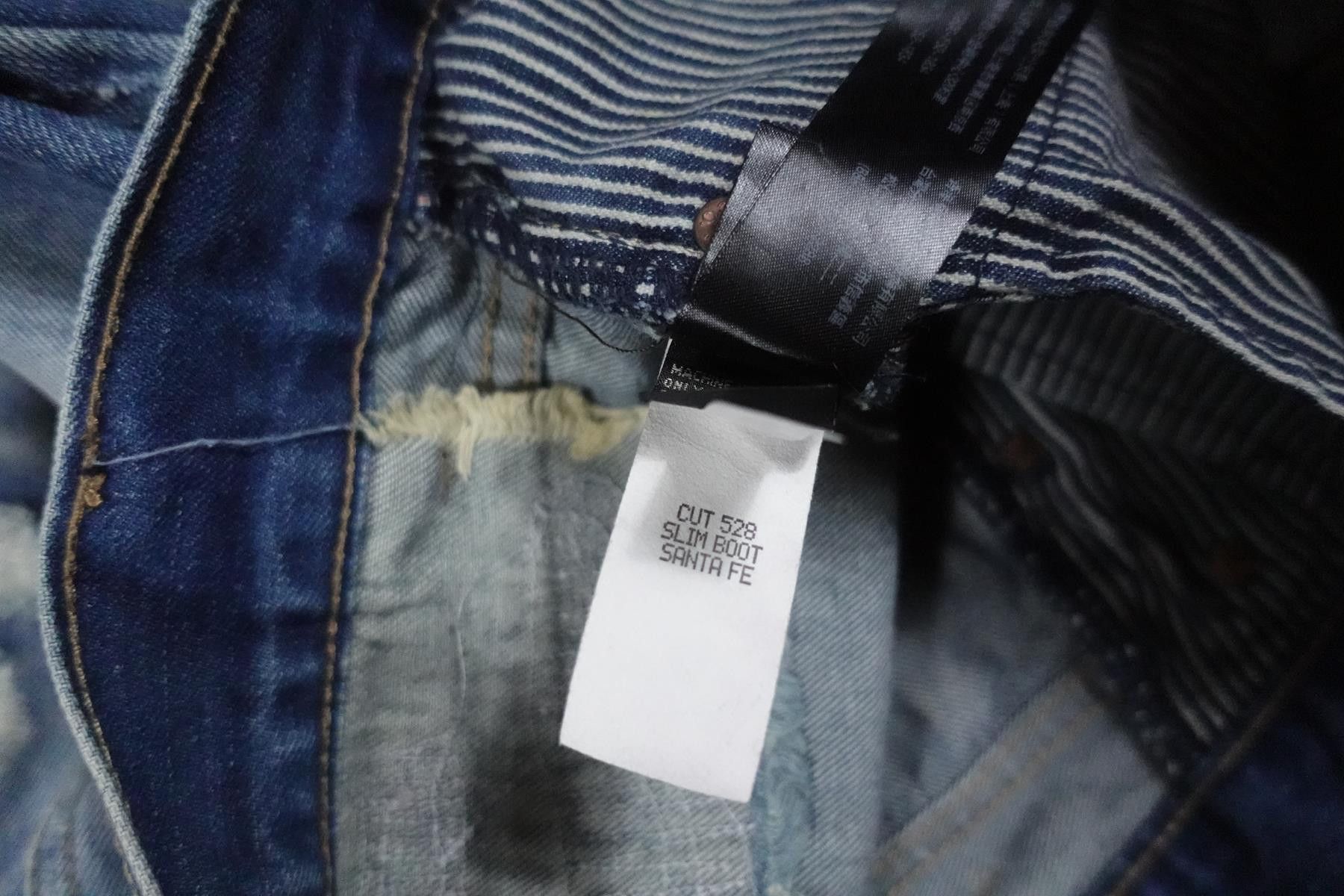 RRL Ralph Lauren RRL Double Ralph Lauren Jeans Pants Slim Boot Santa Fe 36/32 Size US 36 / EU 52 - 4 Thumbnail