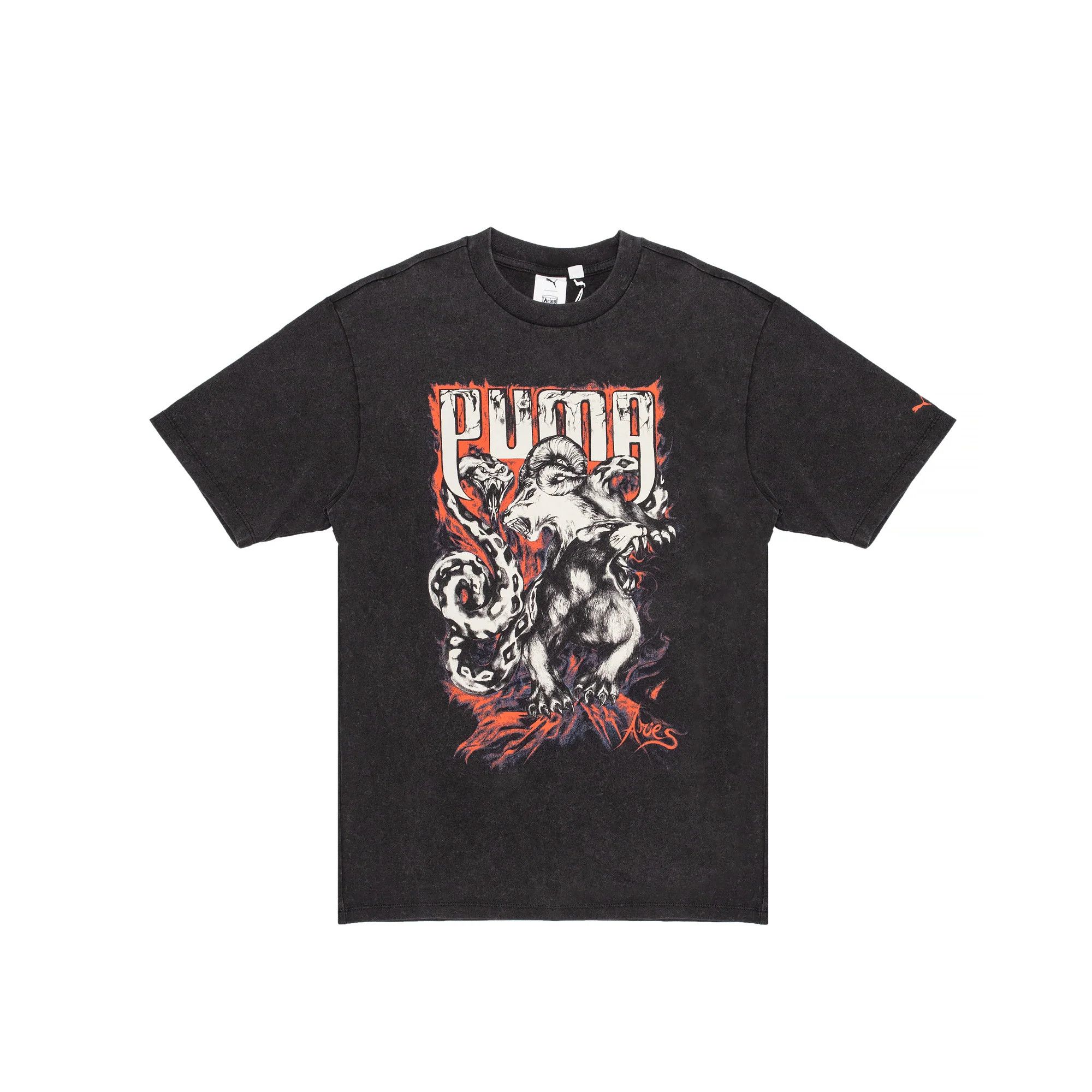 Puma Puma x ARIES Graphic T-shirt Size US L / EU 52-54 / 3 - 4 Thumbnail