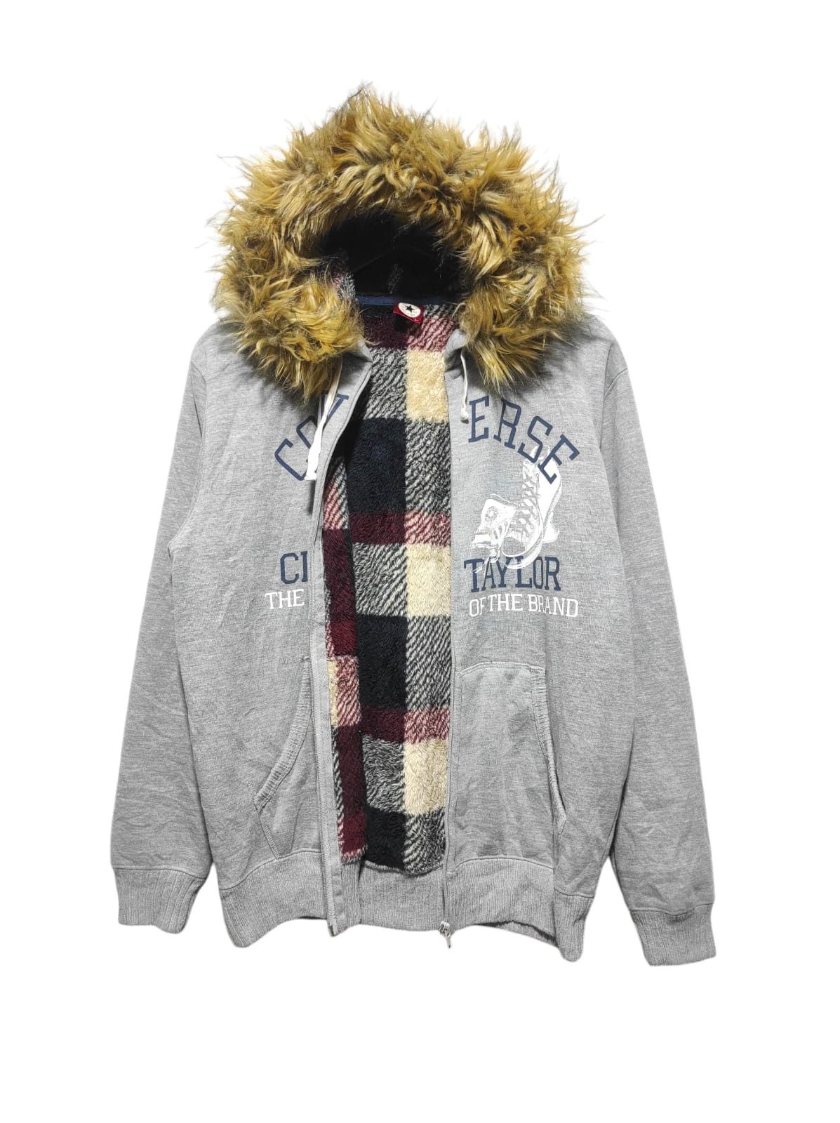 Converse Converse Sherpa Zip Fur Hoodie IfSixWasNine LGB style Size US L / EU 52-54 / 3 - 14 Thumbnail