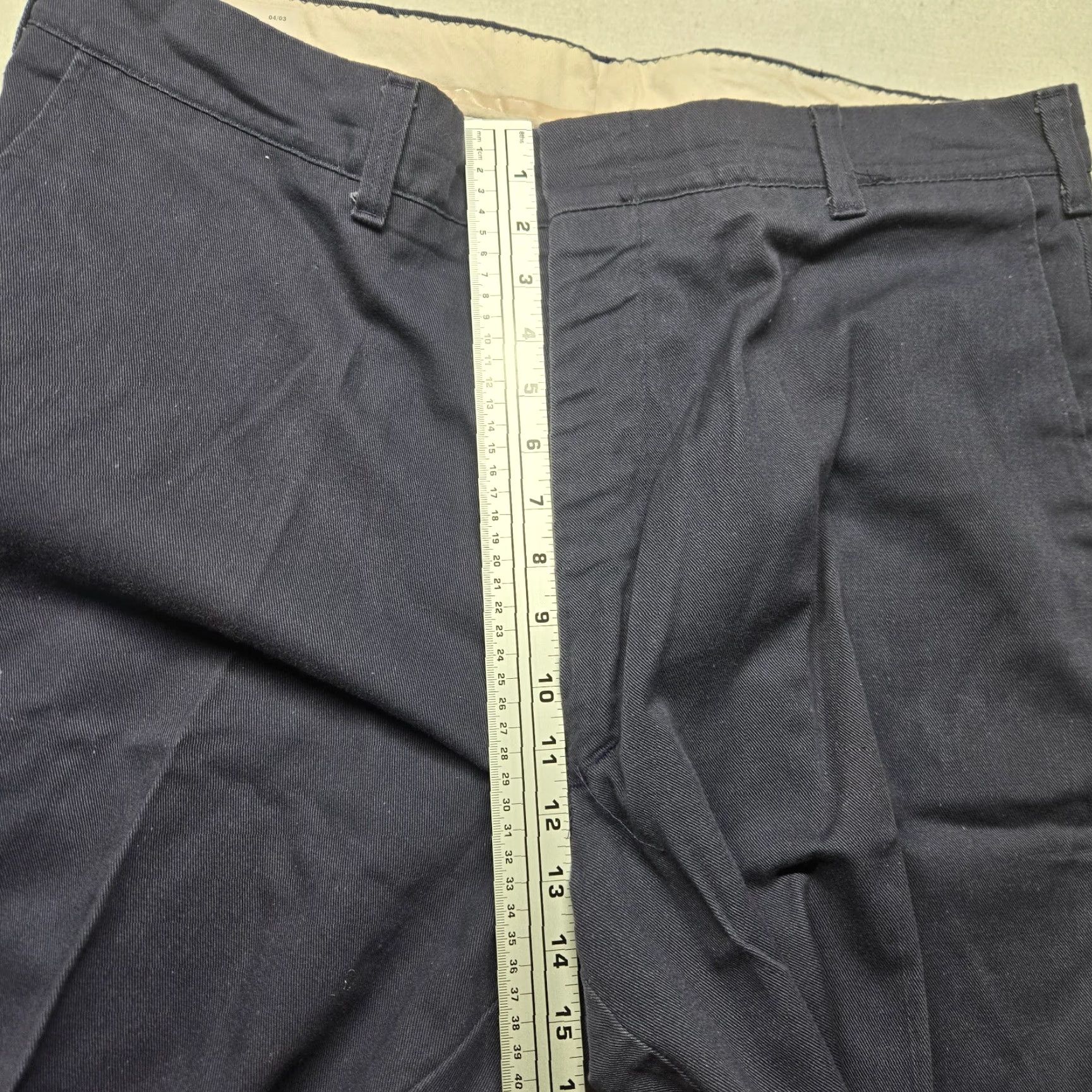 Vintage TOPPS Fire Resistant Safety Apparel Navy Blue Work Pants Adult Men's 38 x 30 - Pants, Mens, 38x30, Navy, Fire Resistant, TOPPS, Chino, Regular Fit Size US 38 / EU 54 - 6 Thumbnail