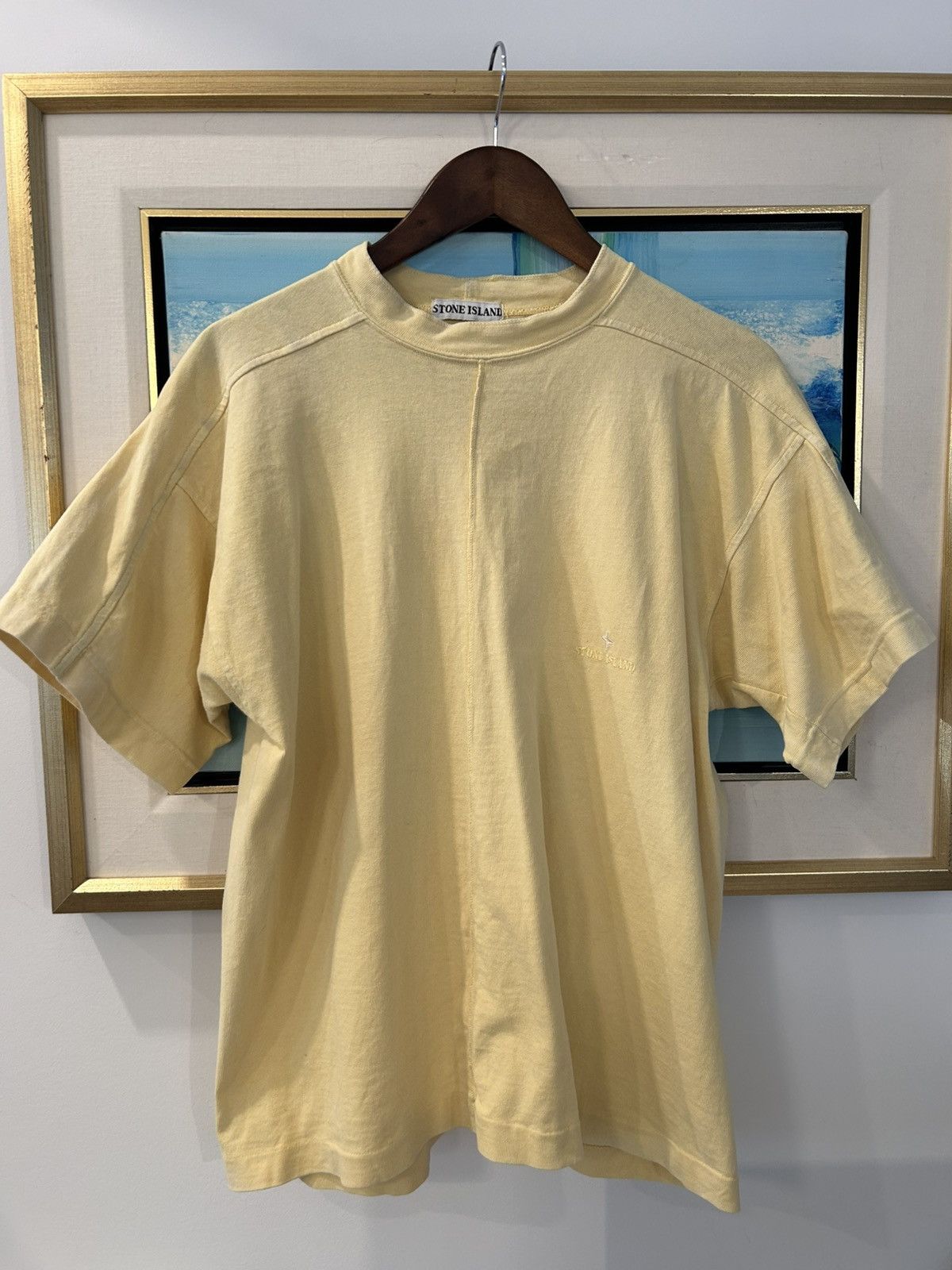 Stone Island Stone Island Archive Center Stripe Sewn t-shirt Size US M / EU 48-50 / 2 - 1 Thumbnail