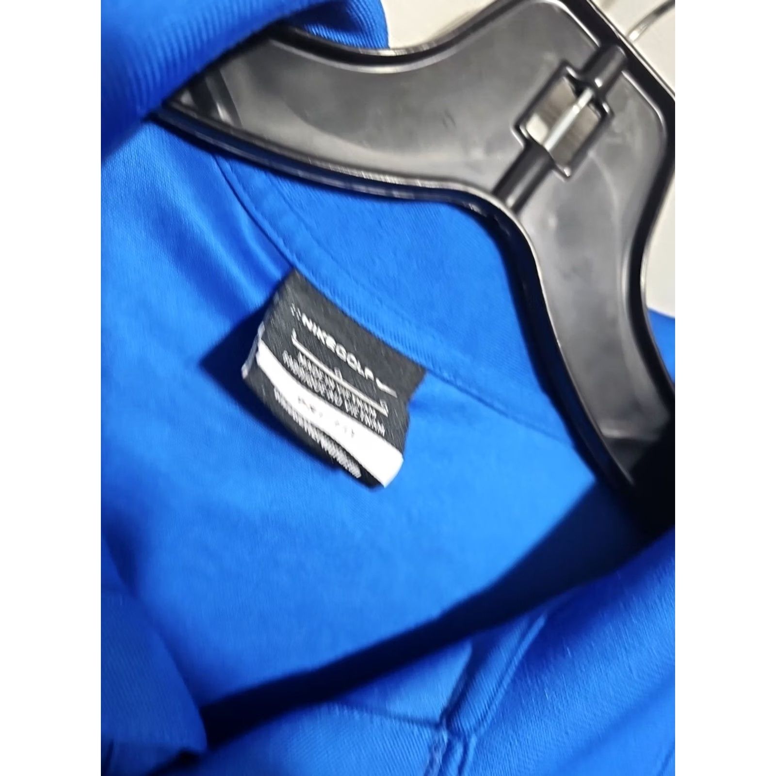 Nike NIKE GOLF POLO SHIRT L BLUE BLACKROCK LISLE SMOOTH POLY DRI-FIT PERFORMANCE Size US L / EU 52-54 / 3 - 3 Thumbnail