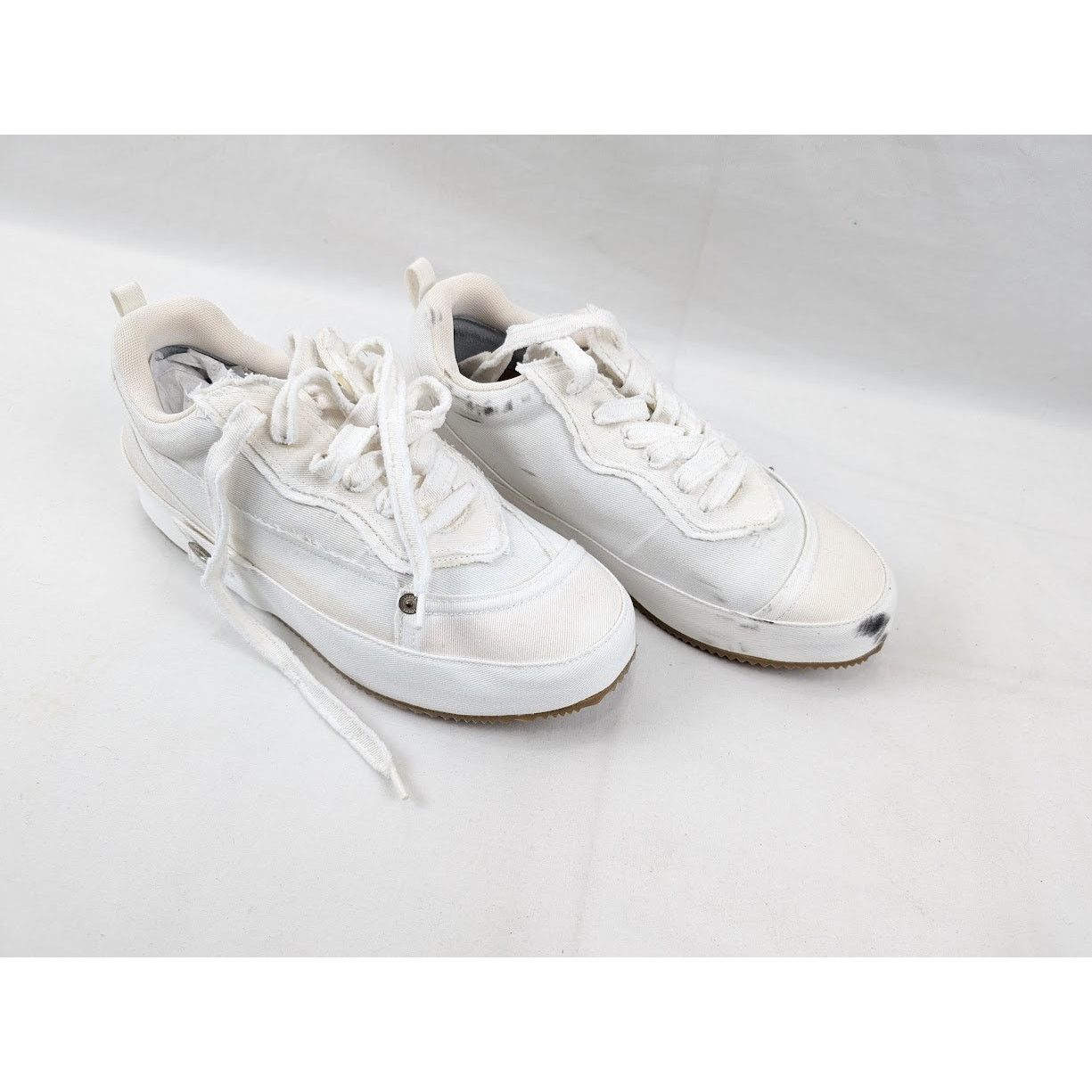 Loewe o1rshd1 Low-Top Cloth Sneakers in Blanco Size US 10 / EU 43 - 12 Thumbnail