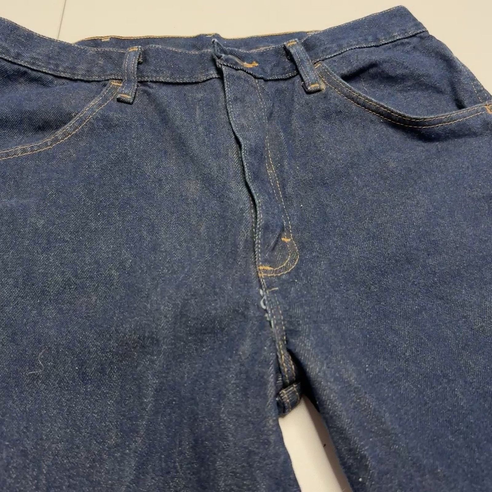 Rustler Rustler Jeans Regular Fit Straight Leg Dark Wash Denim Mens Size US 35 - 4 Thumbnail