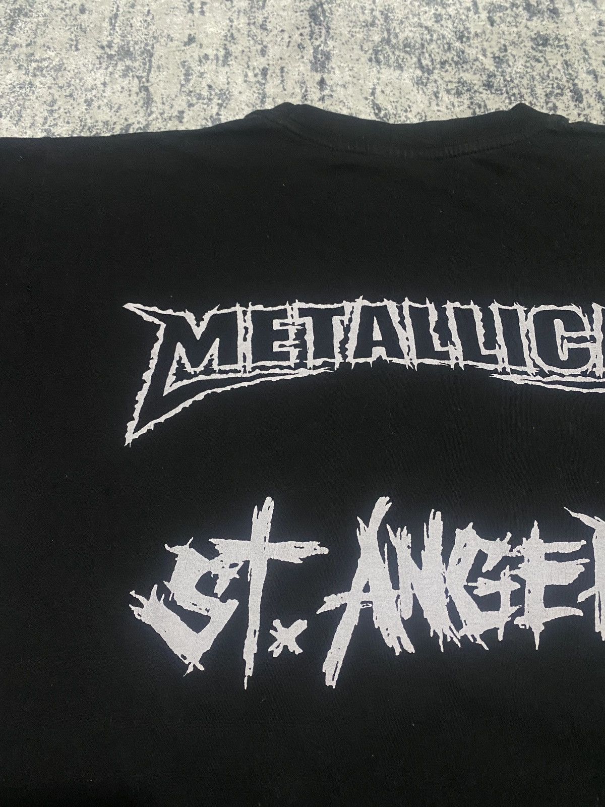 Band Tees × Metallica × Vintage Vintage Metallica st anger band Vintage 00s tee Size US L / EU 52-54 / 3 - 5 Thumbnail